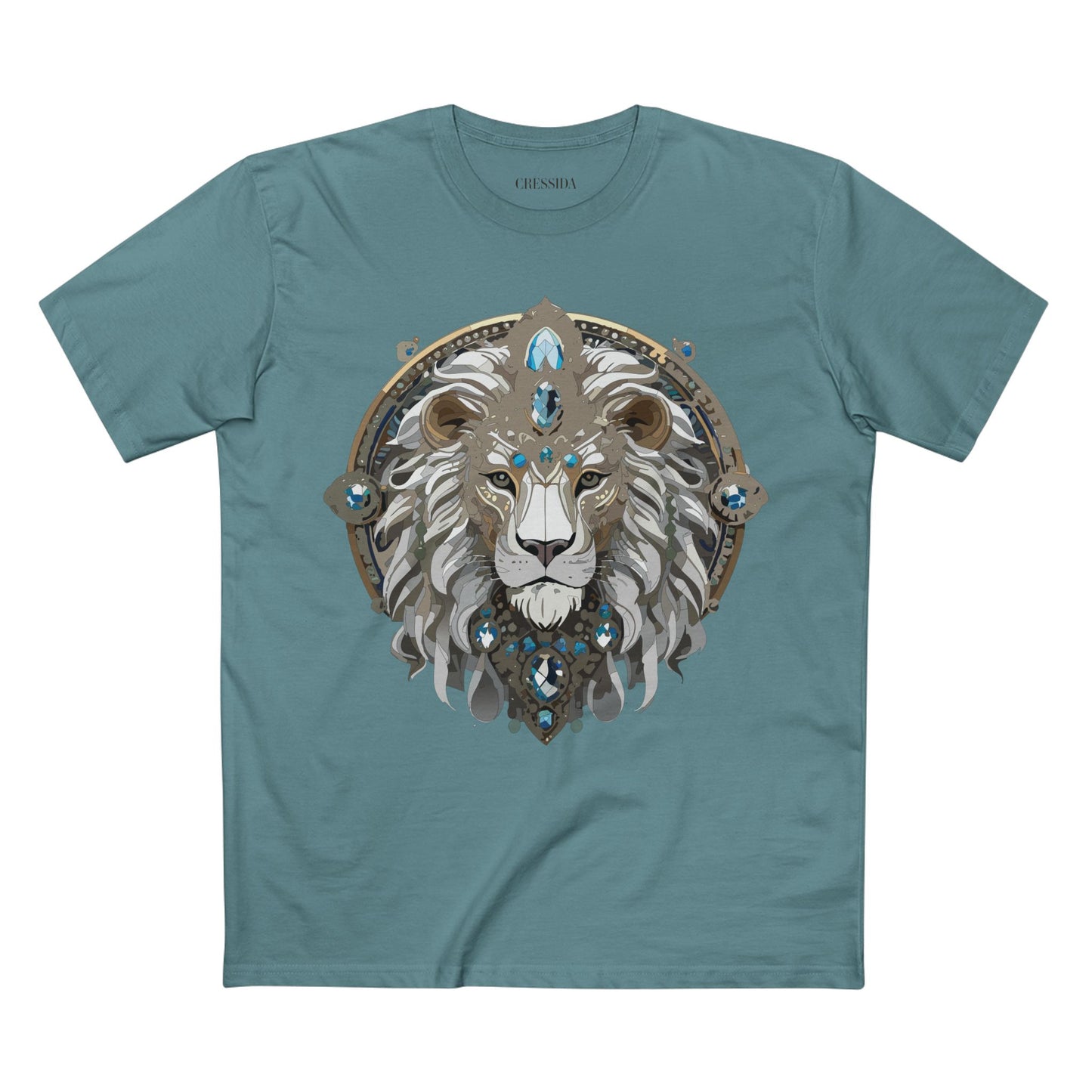Animal Shirt, Shirt with Animals, Tee Shirt with Antique Animal Medallion