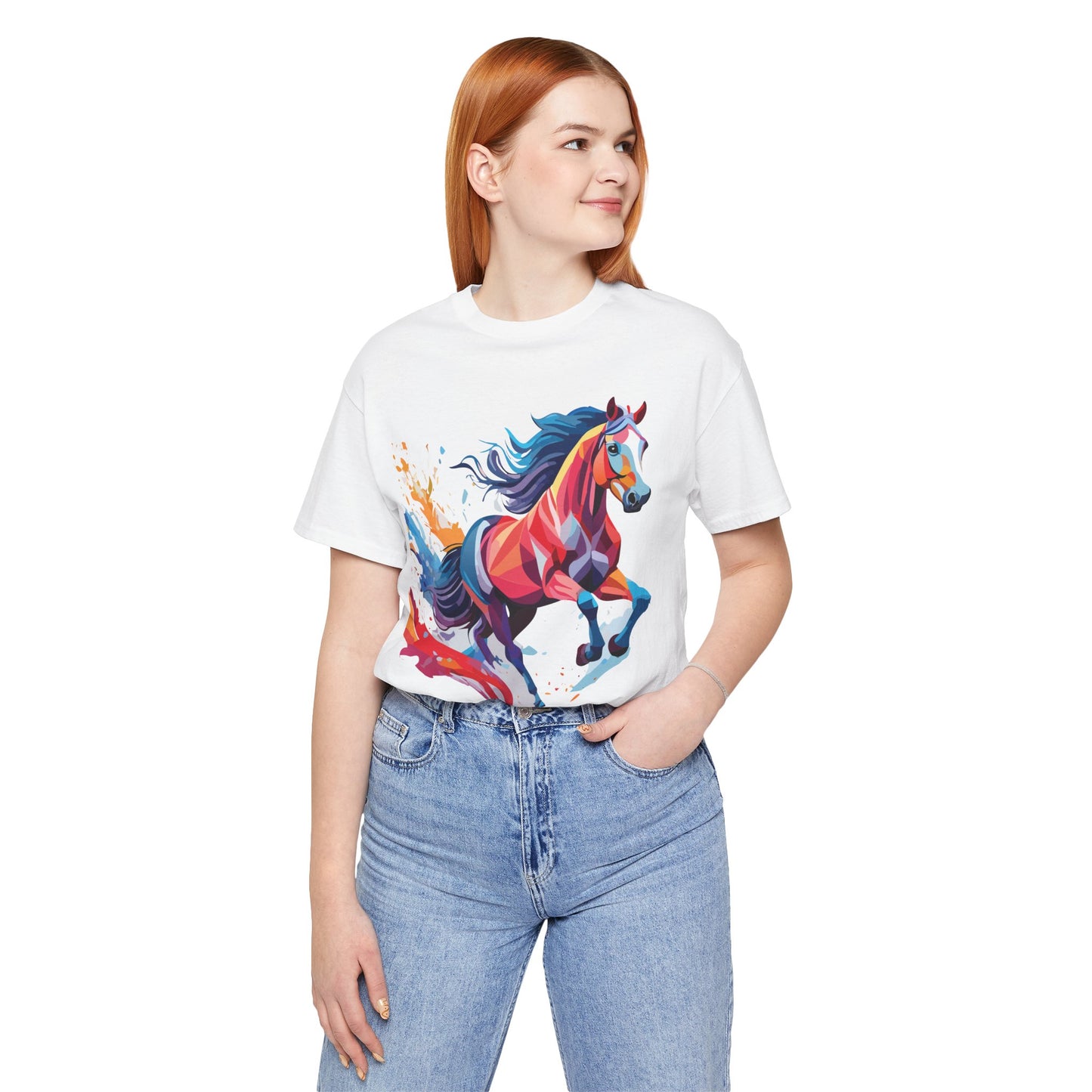 Unisex Animal Shirt, Tee Shirt with Animals, Art Design Tee Shirt, Wild Animals Shirt