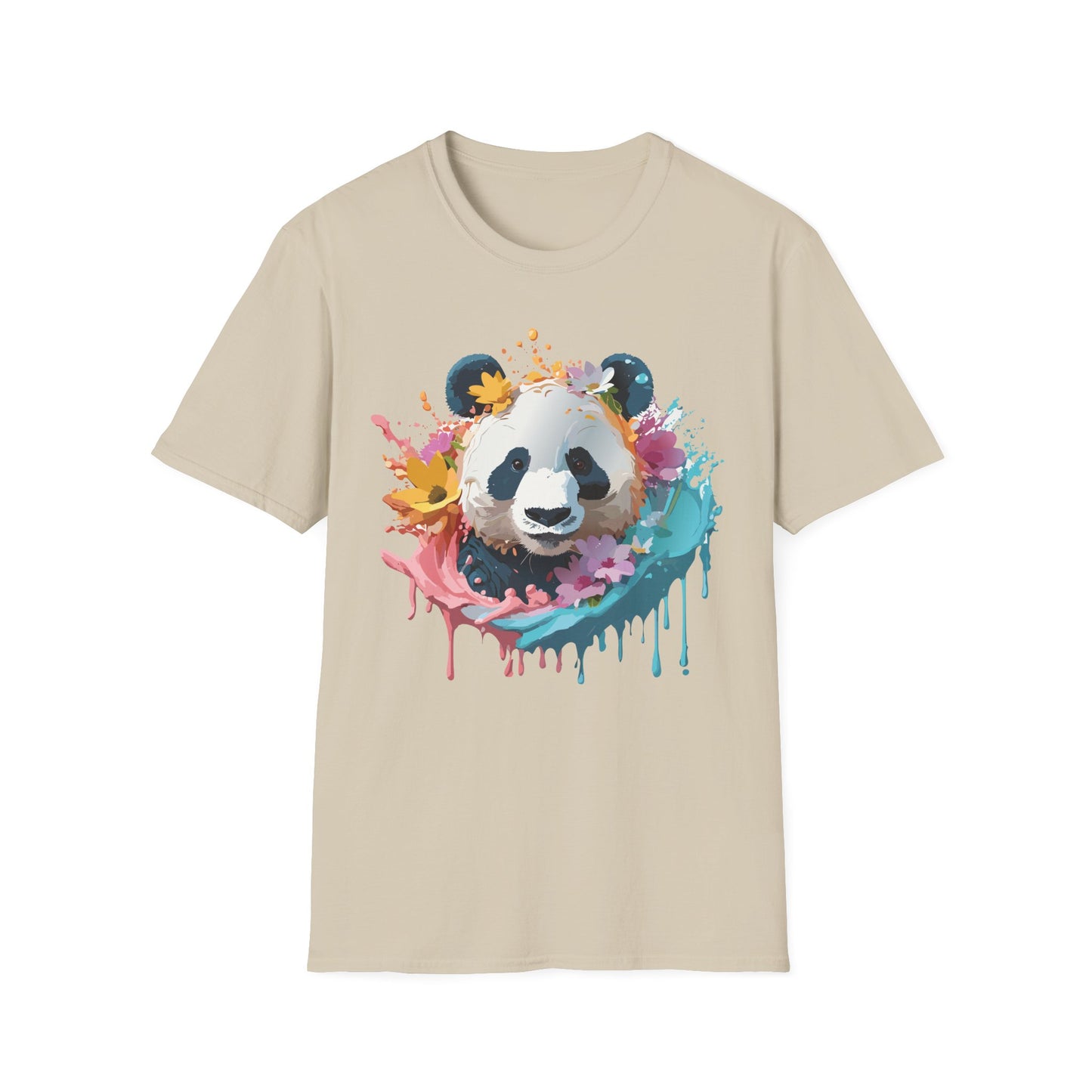 Panda Shirt, T Shirt with Panda, Animal Shirt, Tee Shirt with Animals