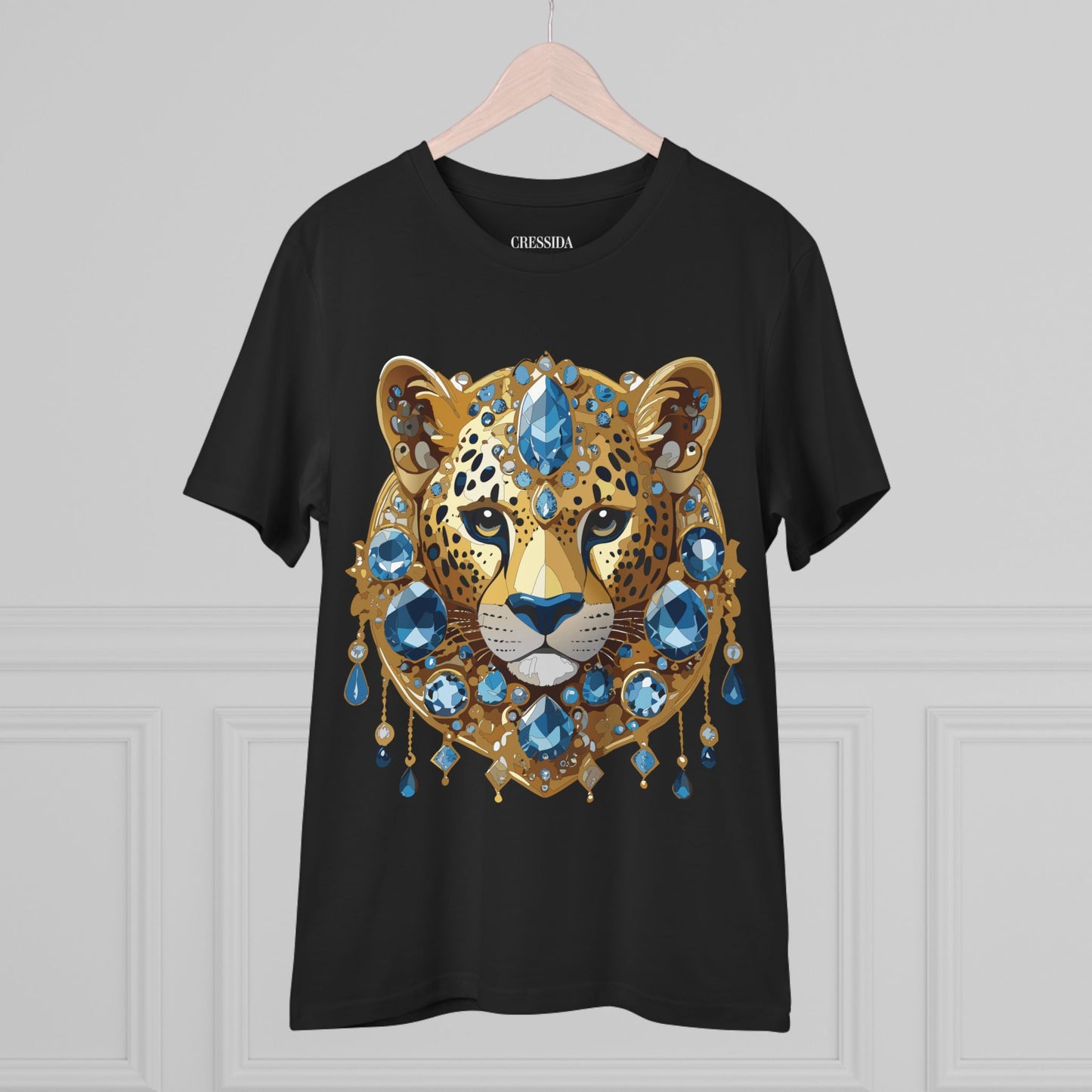 Organic T-shirt with Animals - Cheetah