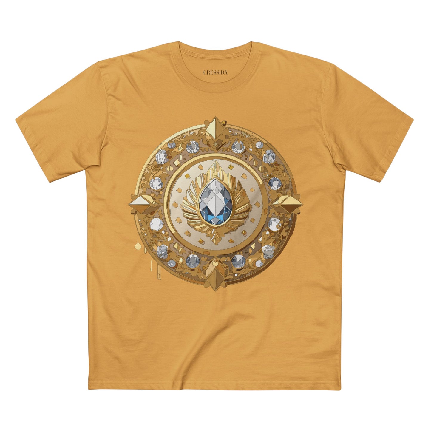 Medallion Shirt, Shirt with Medallion, Tee Shirt with Medal