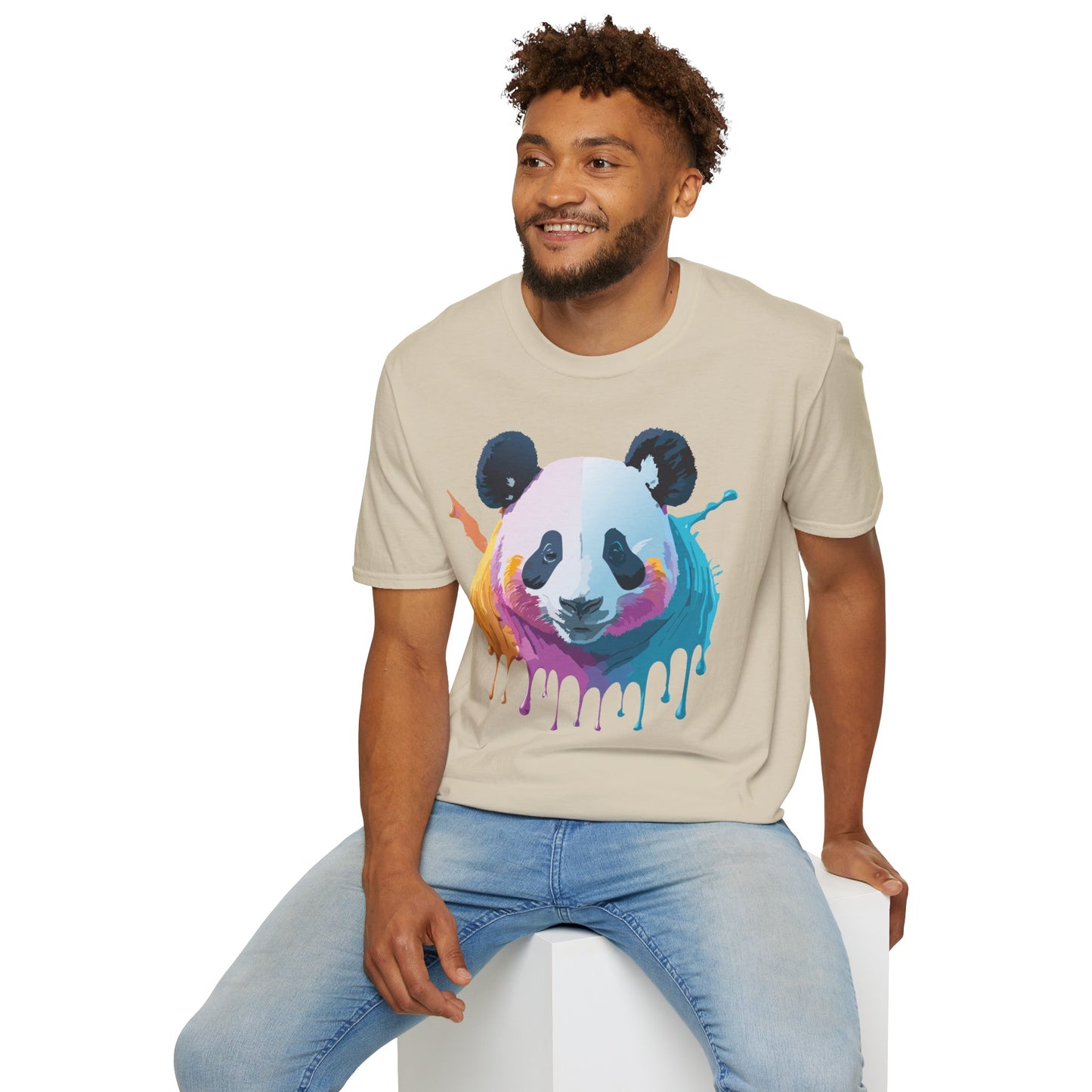 Panda Shirt, T Shirt with Panda, Animal Shirt, Tee Shirt with Animals