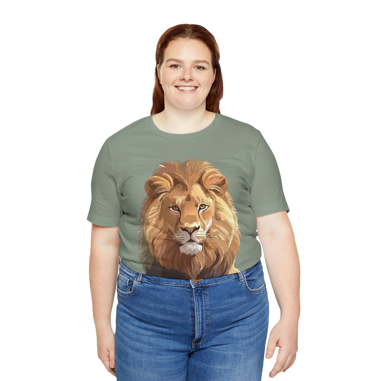 Unisex Animal Shirt, Tee Shirt with Animals, Art Design Tee Shirt, Wild Animals Shirt