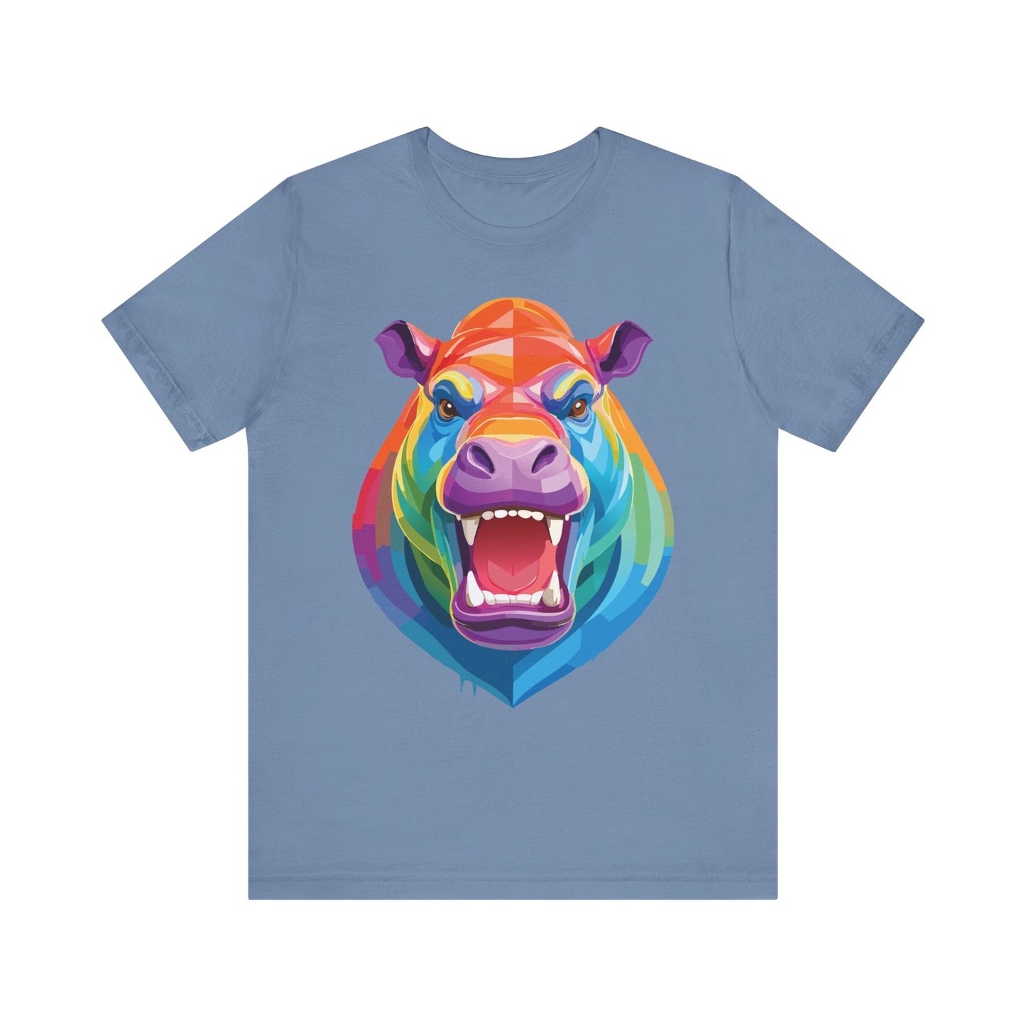 Unisex Animal Shirt, Tee Shirt with Animals, Art Design Tee Shirt, Wild Animals Shirt
