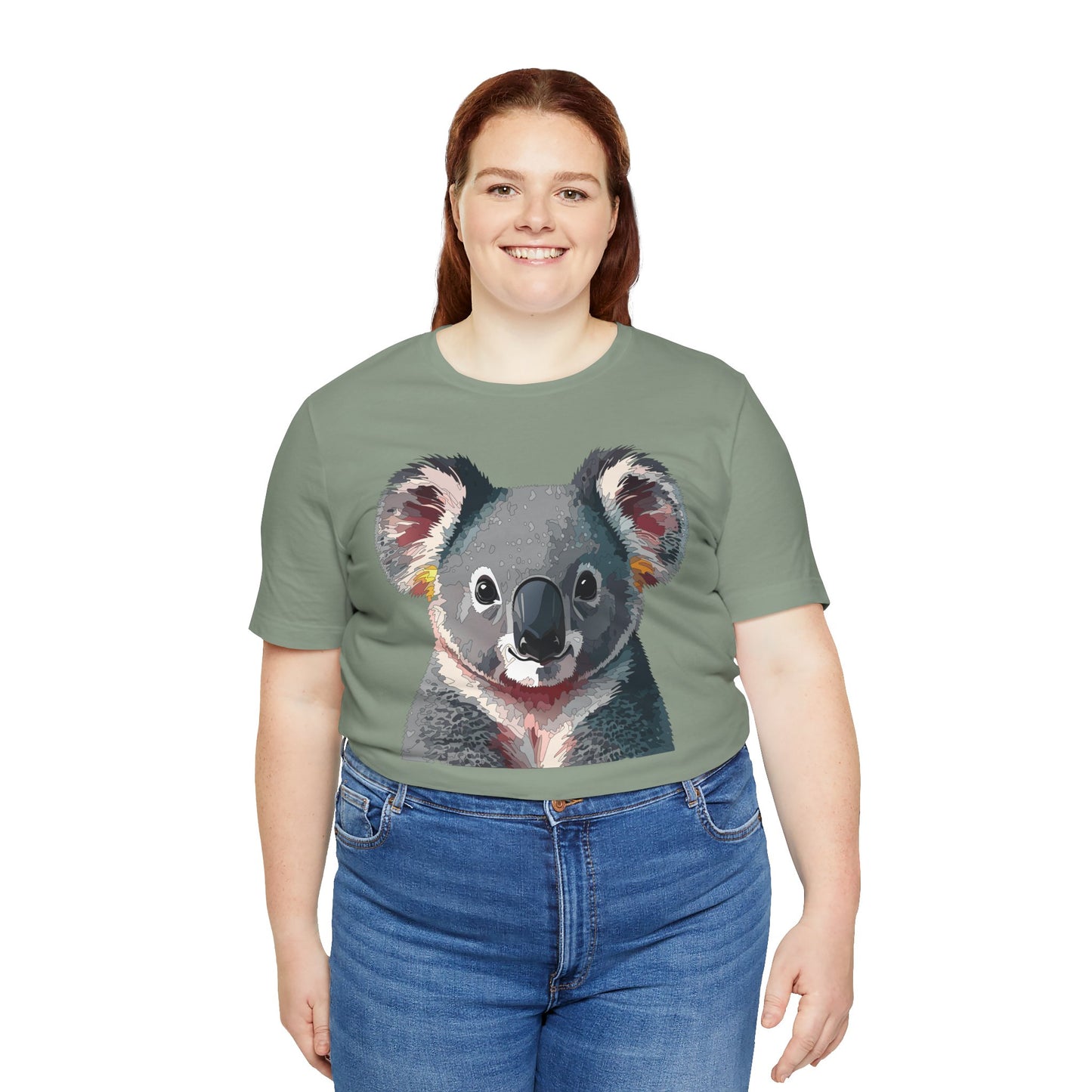 Unisex Animal Shirt, Tee Shirt with Animals, Art Design Tee Shirt, Wild Animals Shirt