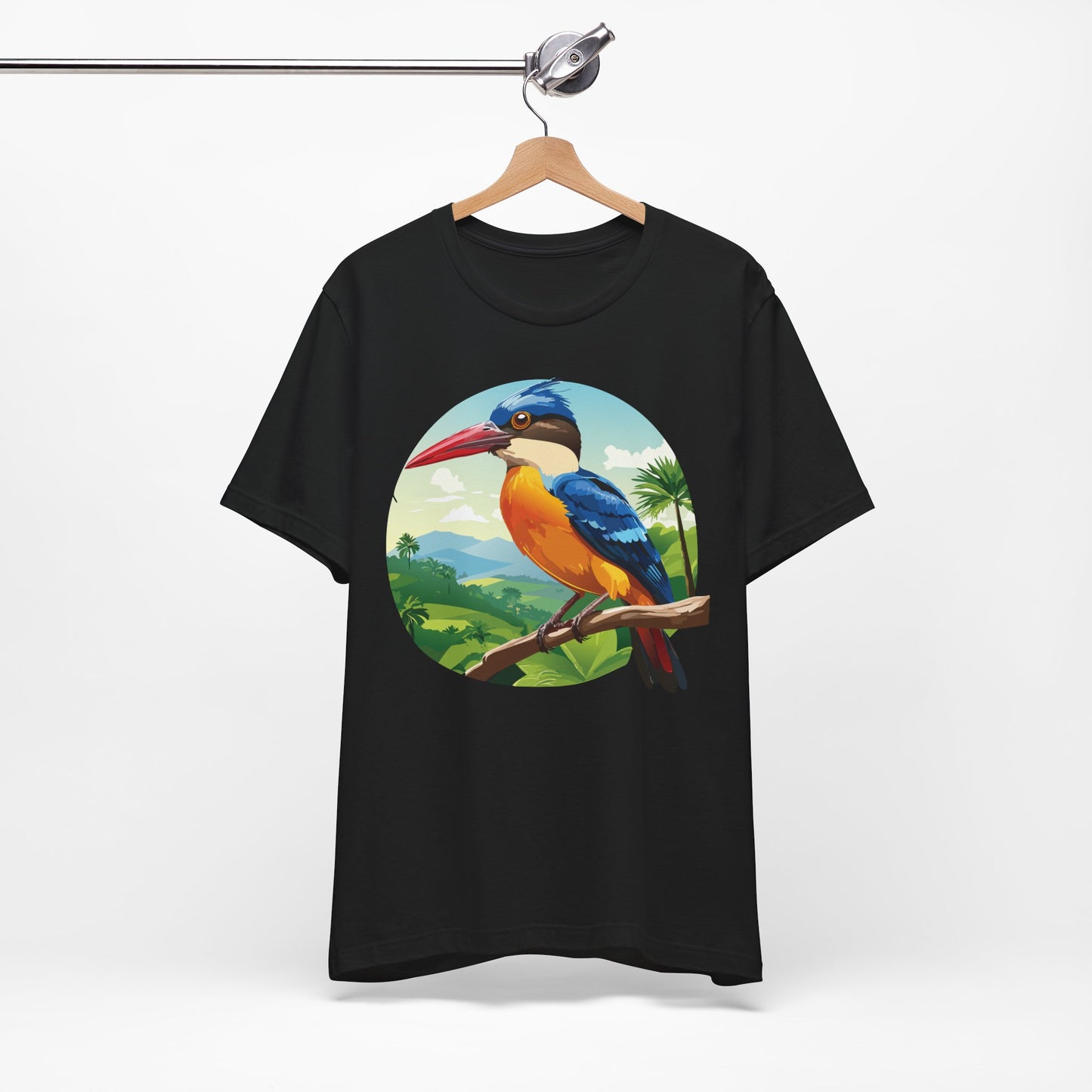 Unisex Animal Shirt, Tee Shirt with Animals, Art Design Tee Shirt, Wild Animals Shirt