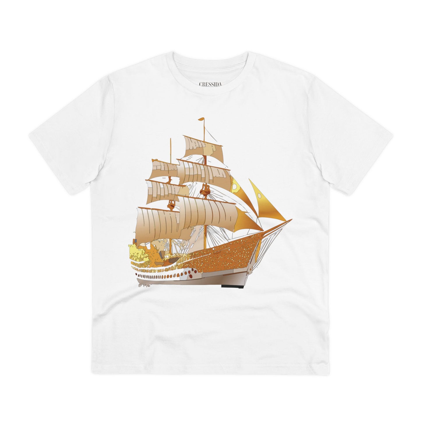 Organic T-shirt with Ship