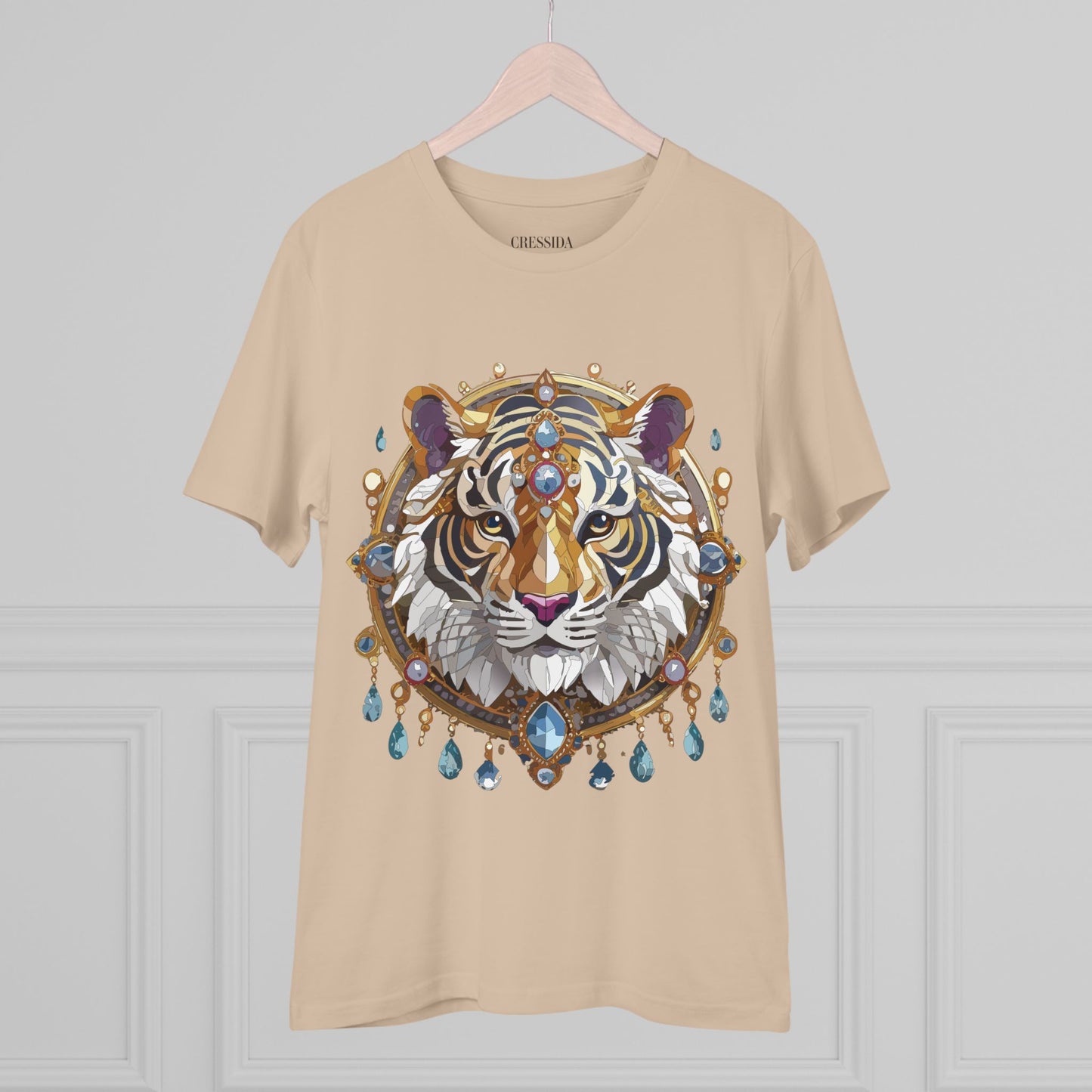 Organic T-shirt with Animals - Tiger