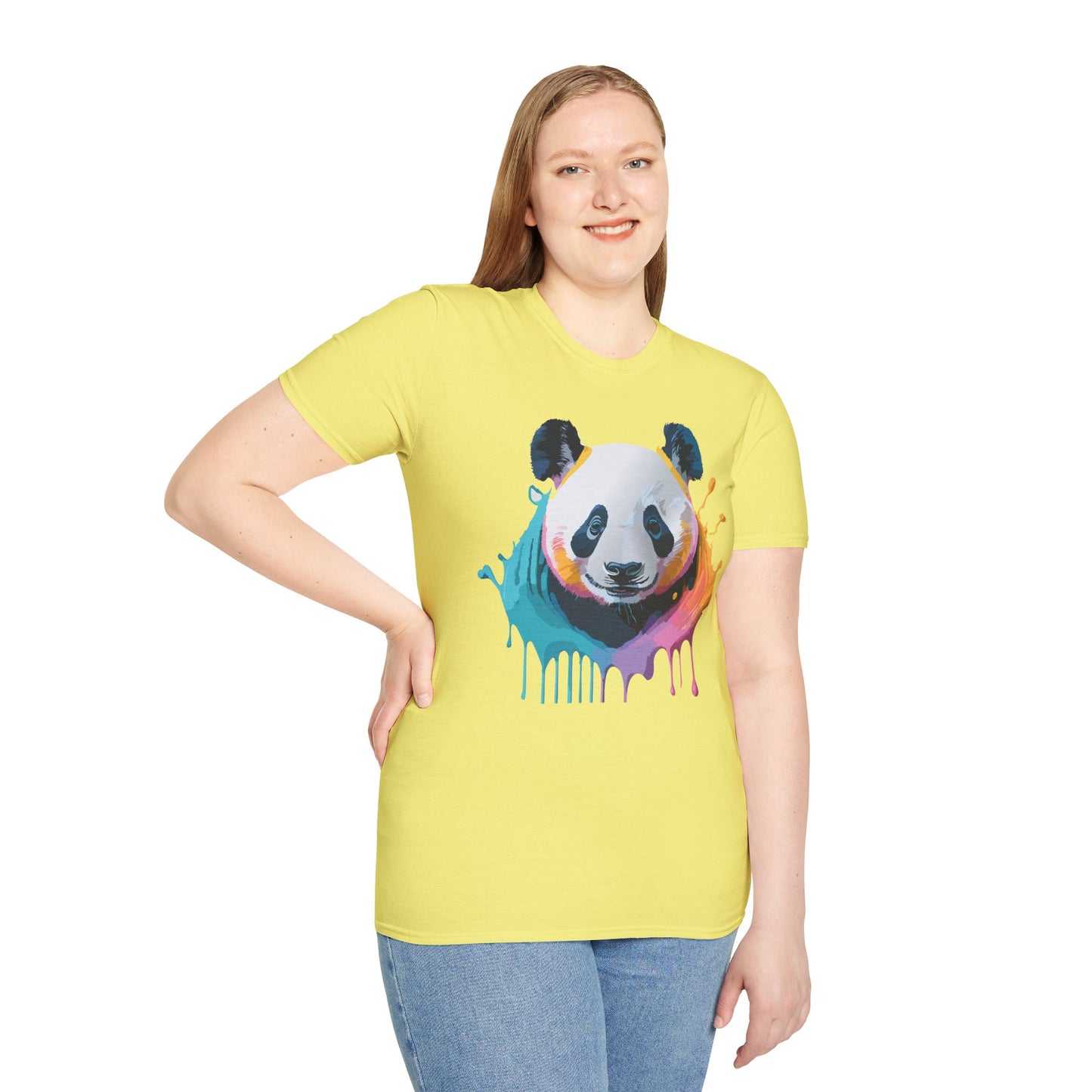 Panda Shirt, T Shirt with Panda, Animal Shirt, Tee Shirt with Animals