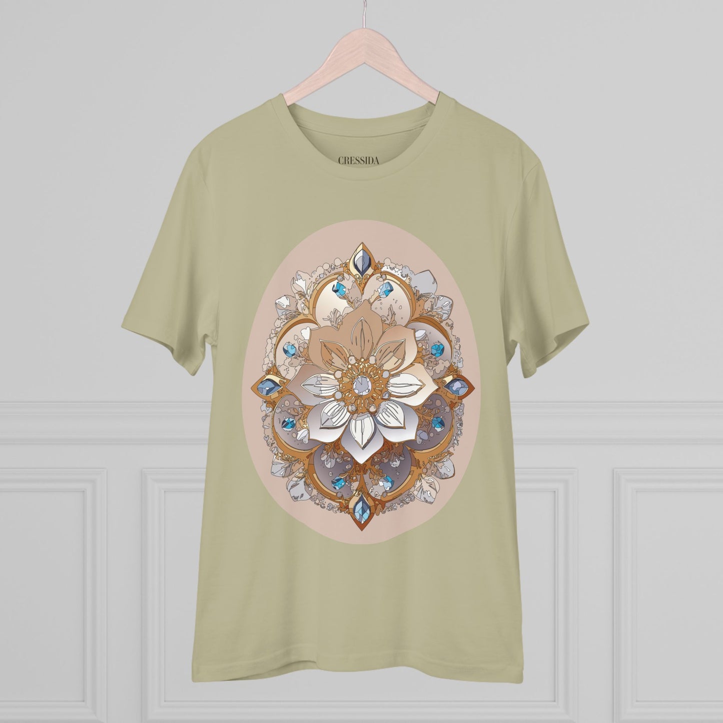 Organic T-shirt with Flower