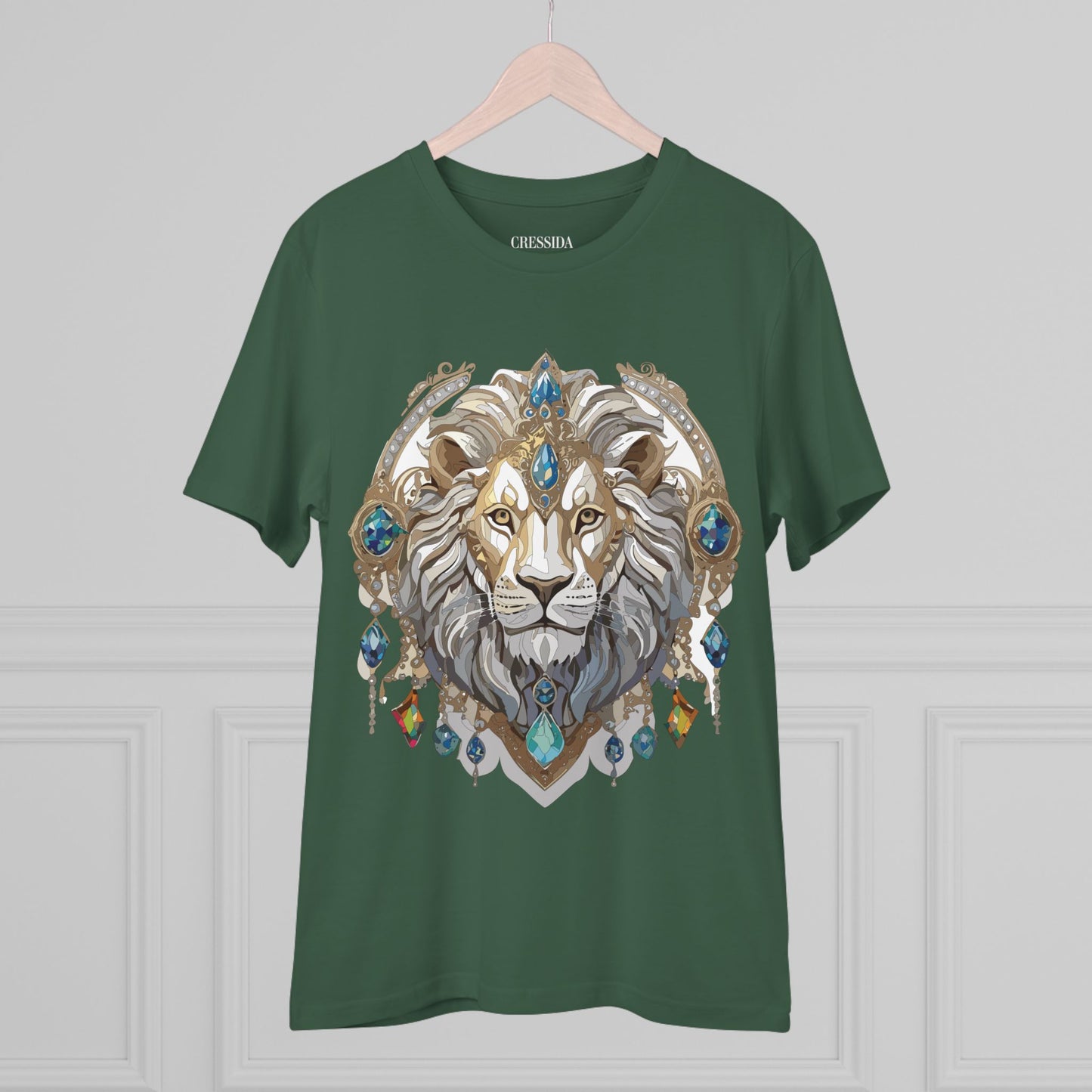 Organic T-shirt with Animals - Lion