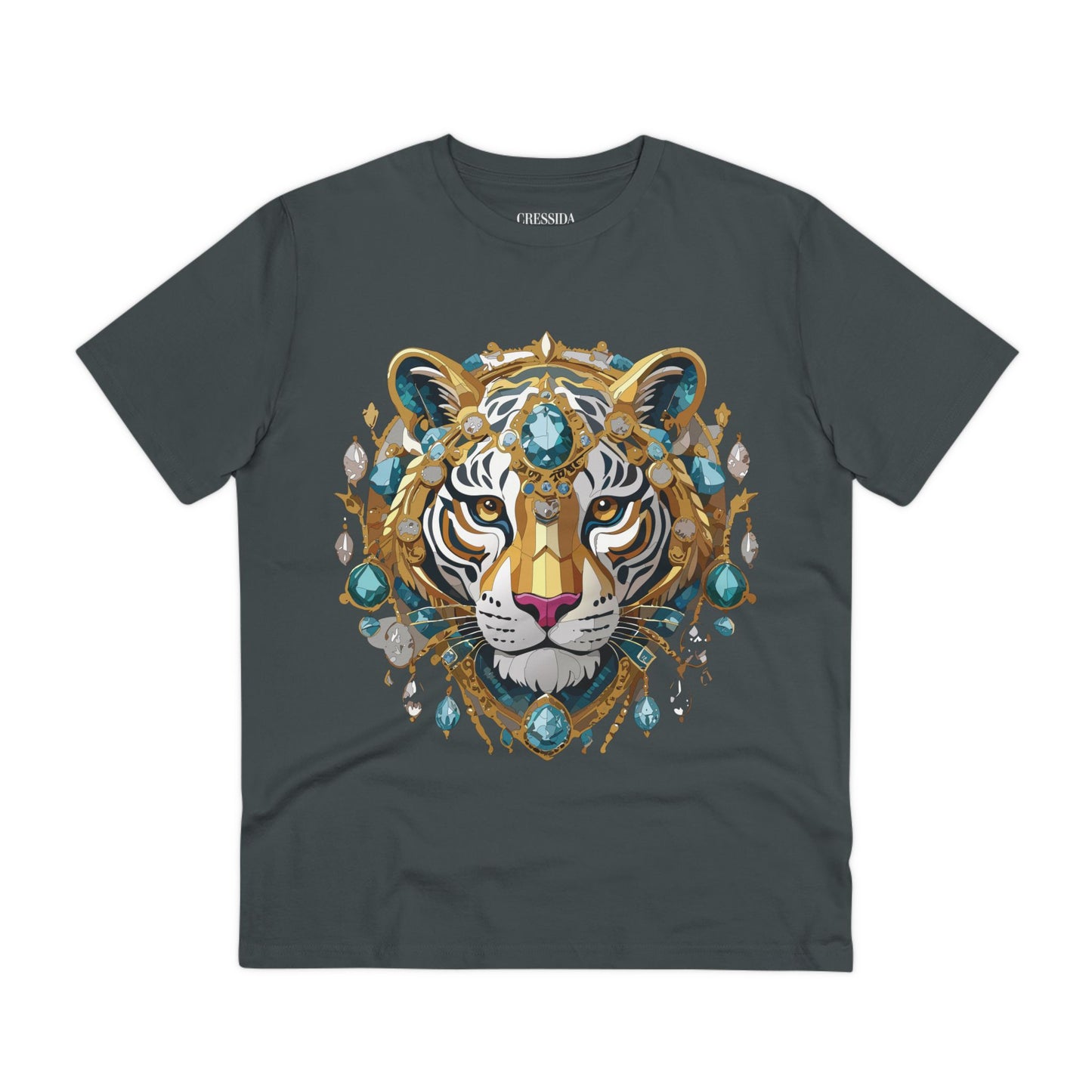 Organic T-shirt with Animals - Tiger