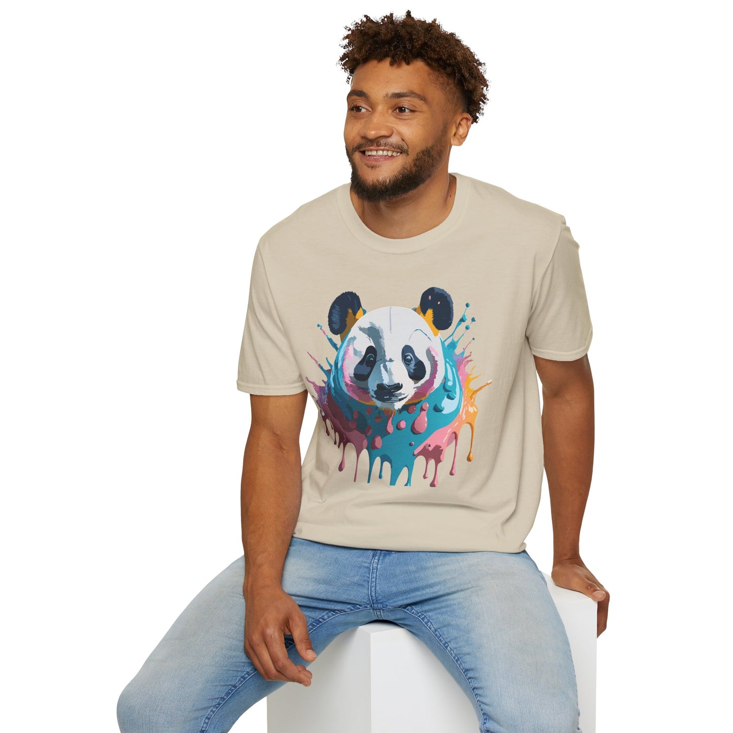 Panda Shirt, T Shirt with Panda, Animal Shirt, Tee Shirt with Animals