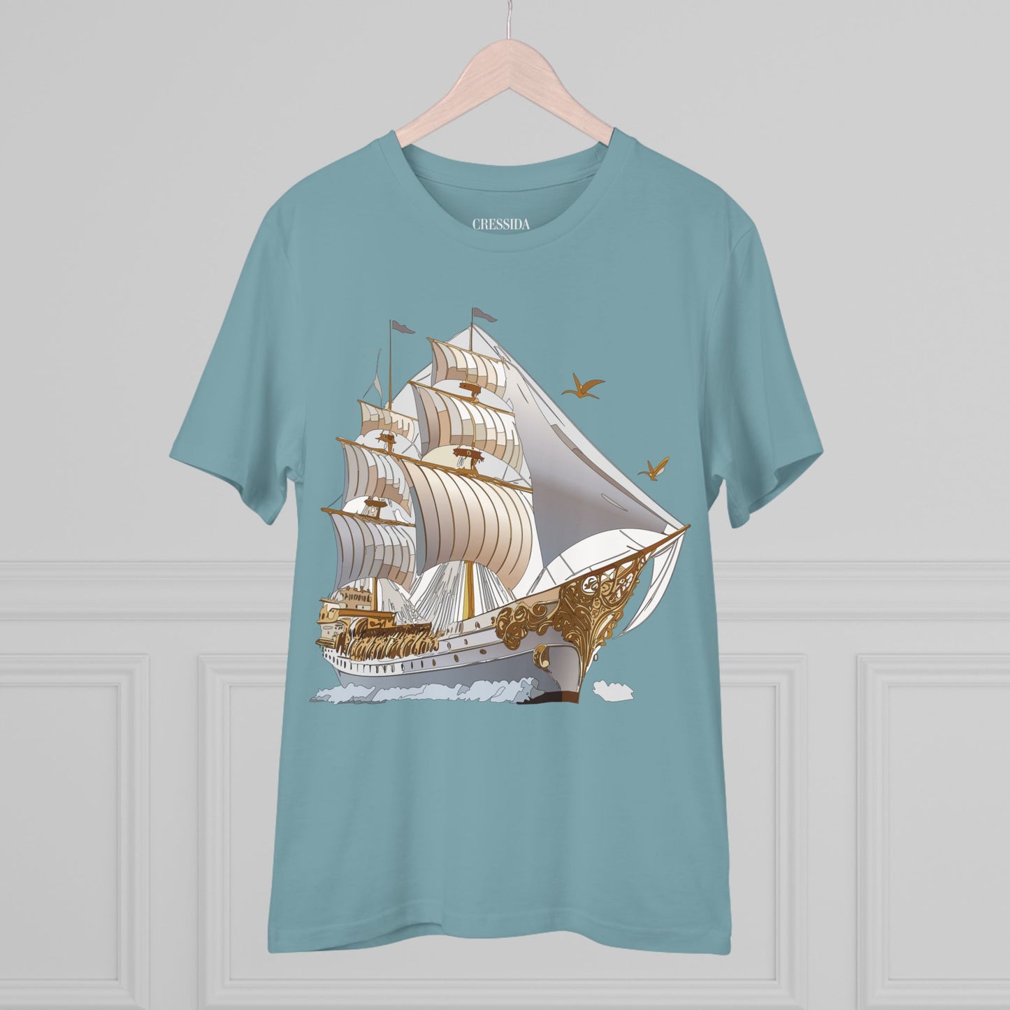 Organic T-shirt with Ship