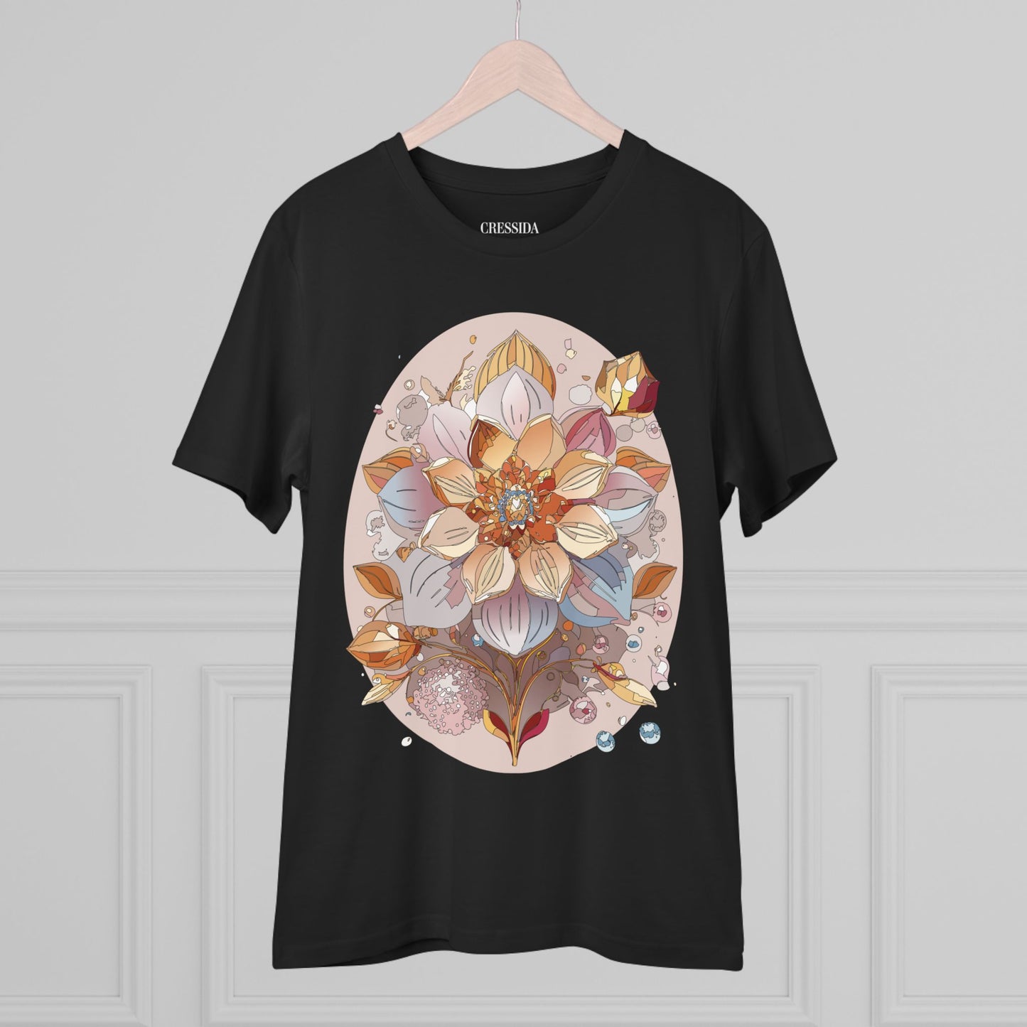 Organic T-shirt with Flower