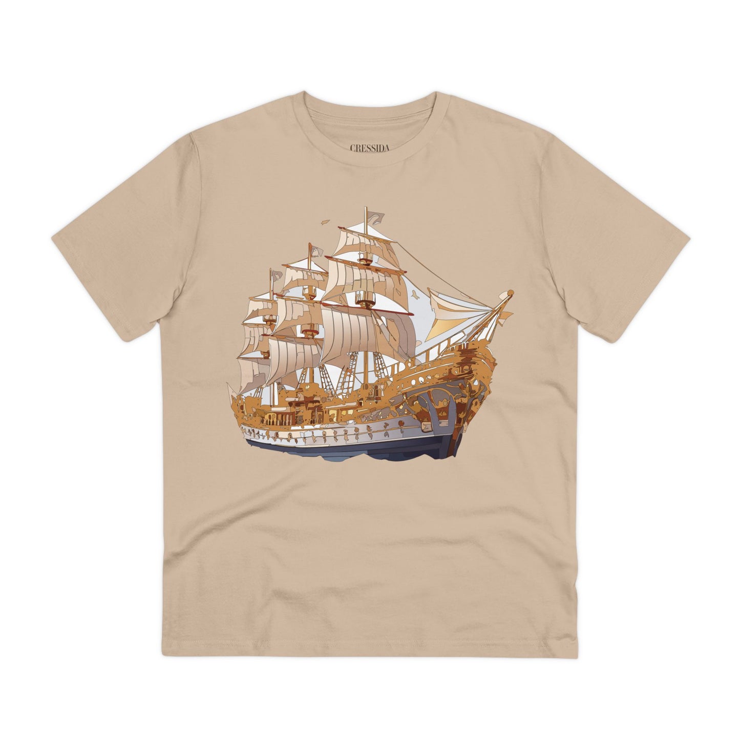 Organic T-shirt with Ship