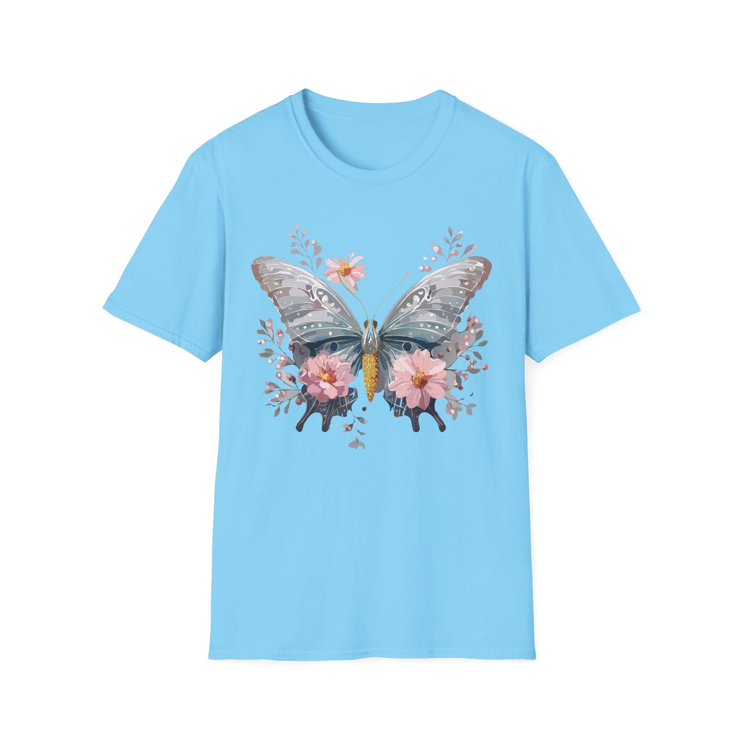 Butterfly Shirt, T Shirt with Butterfly, Monarch Shirt