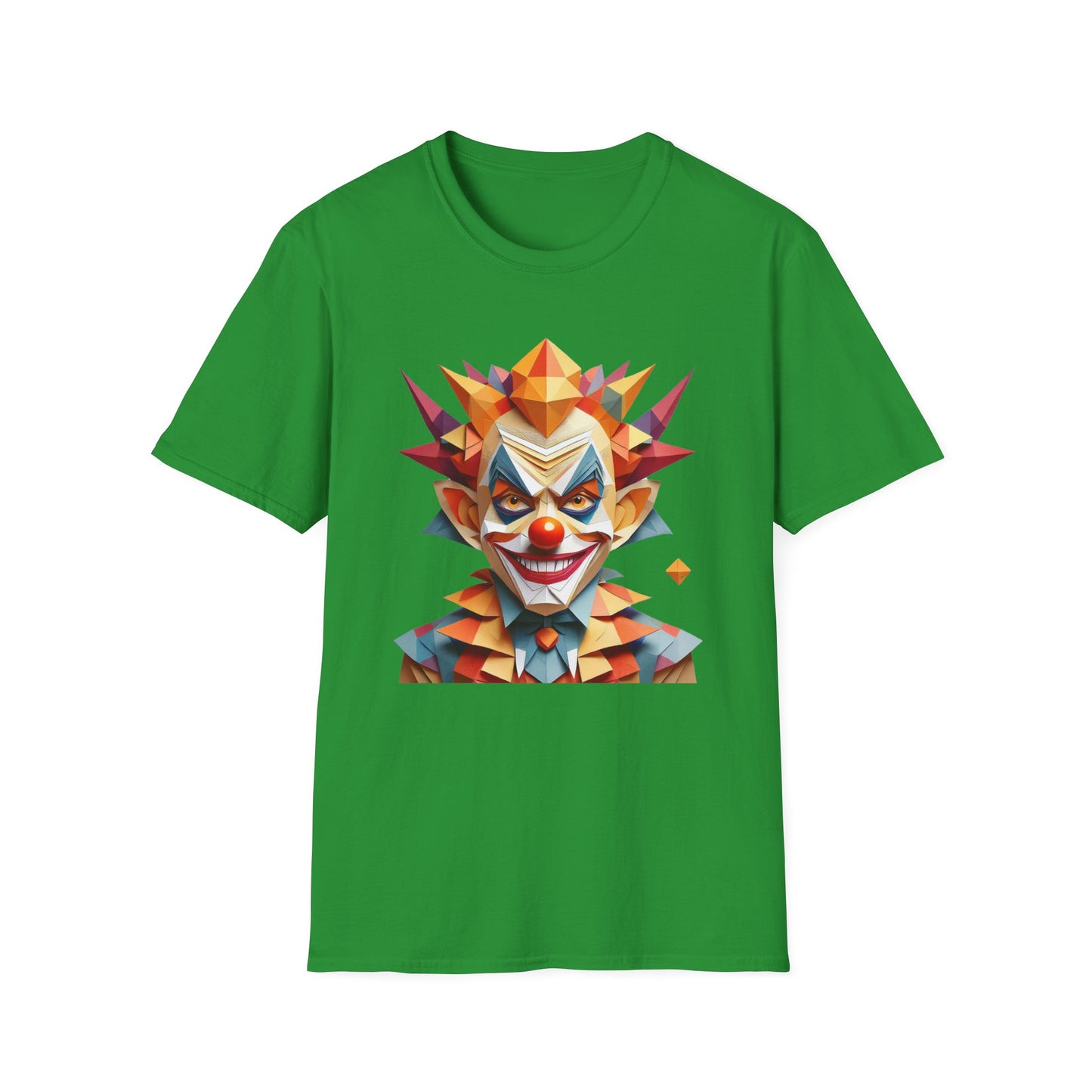 Clown Shirt, T Shirt with Clown, Funny Man Shirt, Tee Shirt with Funny Man, Circus Shirt, Shirt with Circus, Scary Man Shirt, Shirt with Scary Man