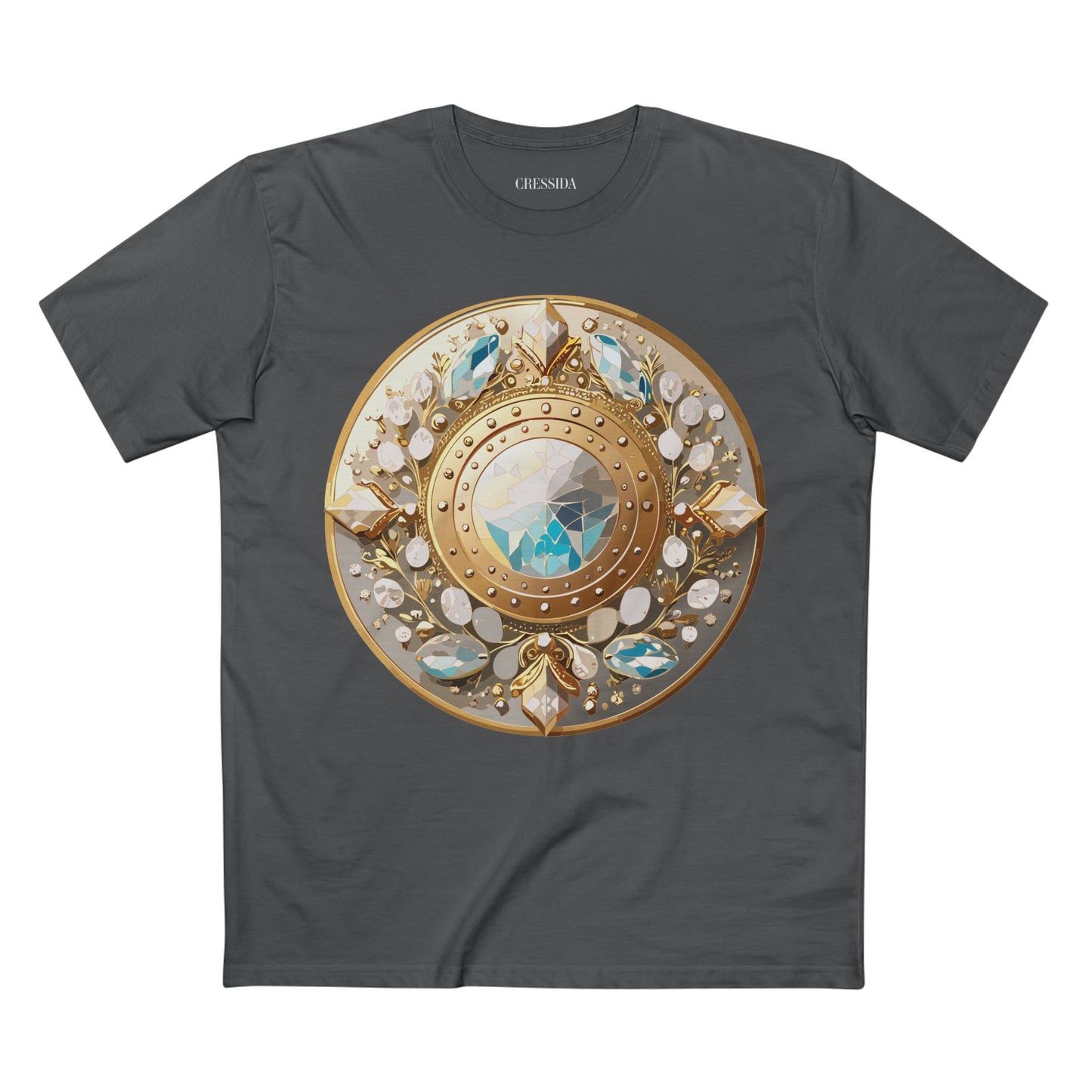 Medallion Shirt, Shirt with Medallion, Tee Shirt with Medal