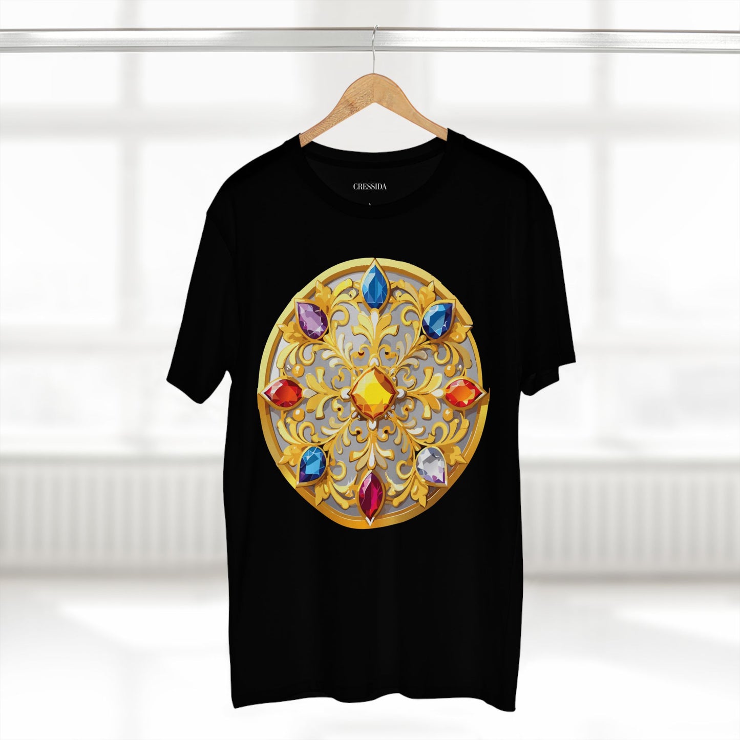 Medallion Shirt, Shirt with Medallion, Tee Shirt with Medal