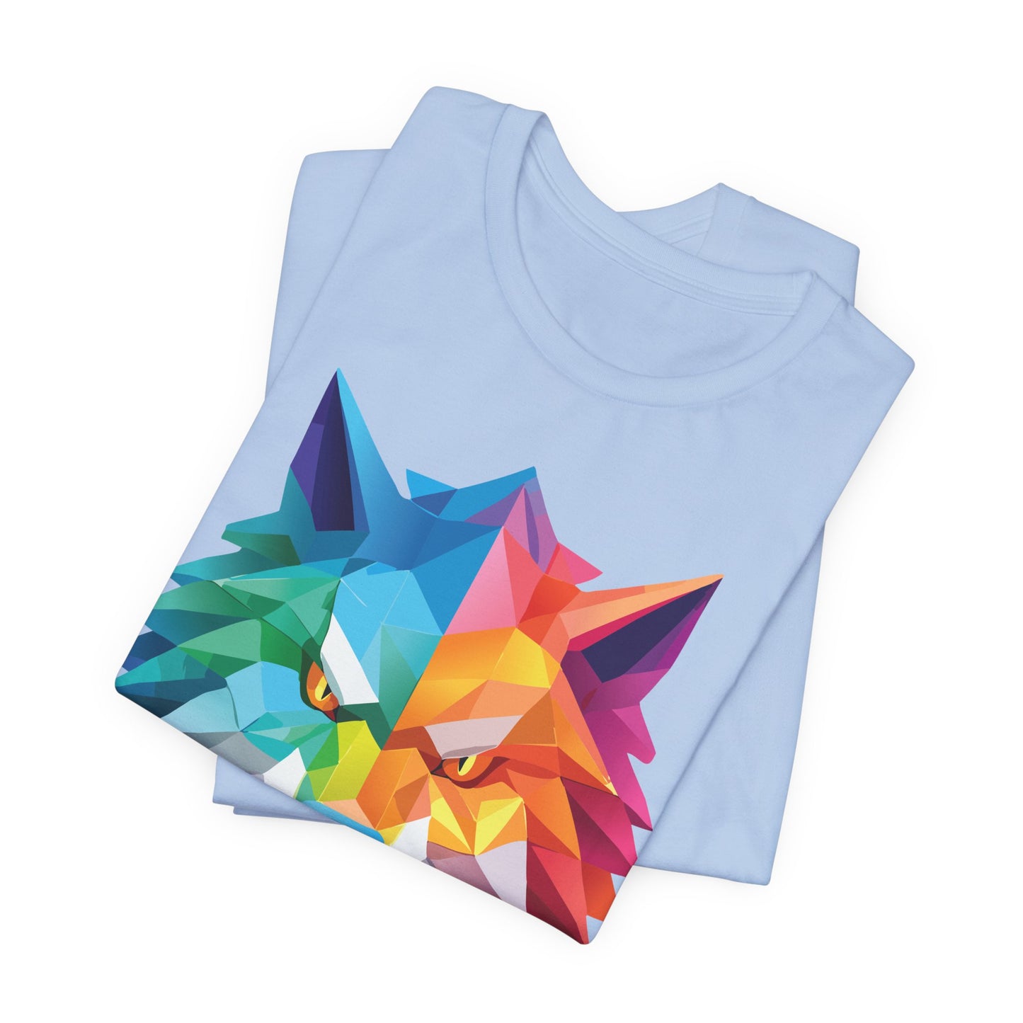 Unisex Animal Shirt, Tee Shirt with Animals, Art Design Tee Shirt, Wild Animals Shirt