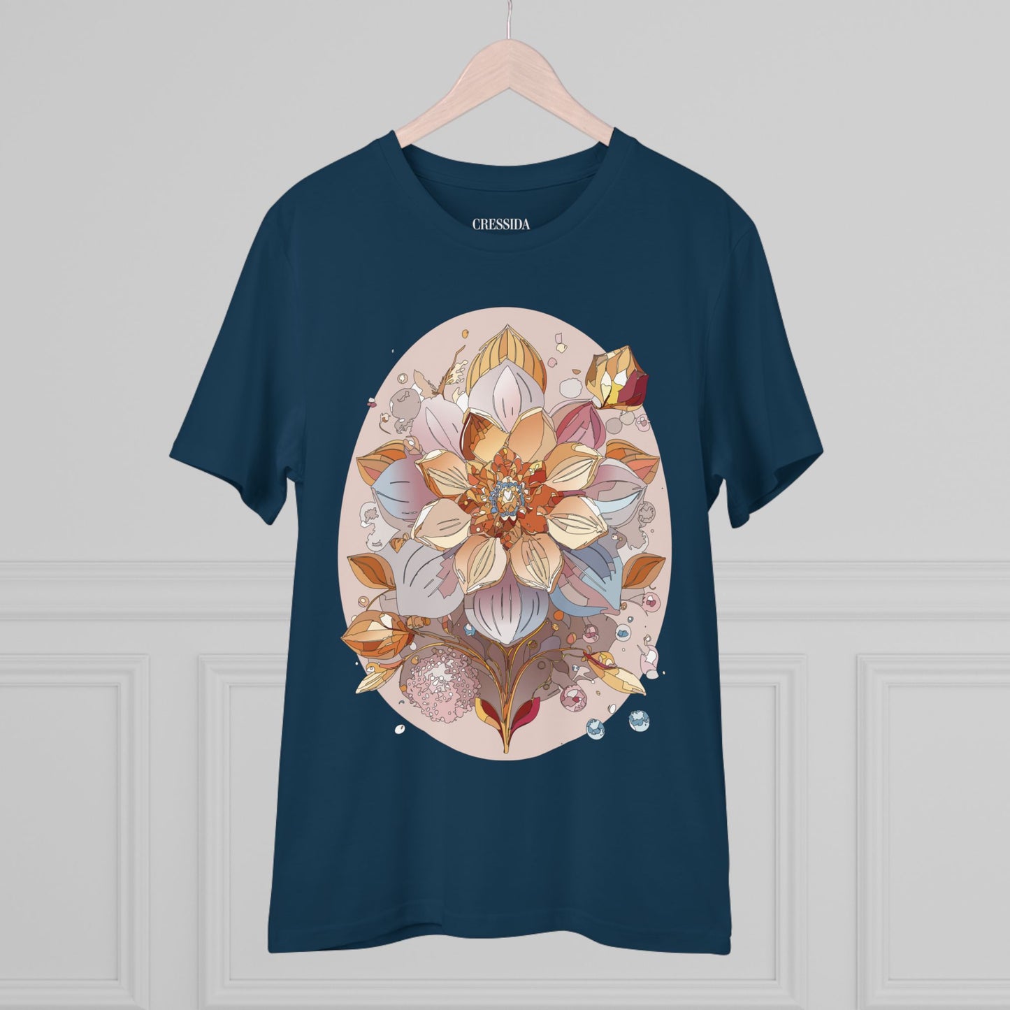 Organic T-shirt with Flower