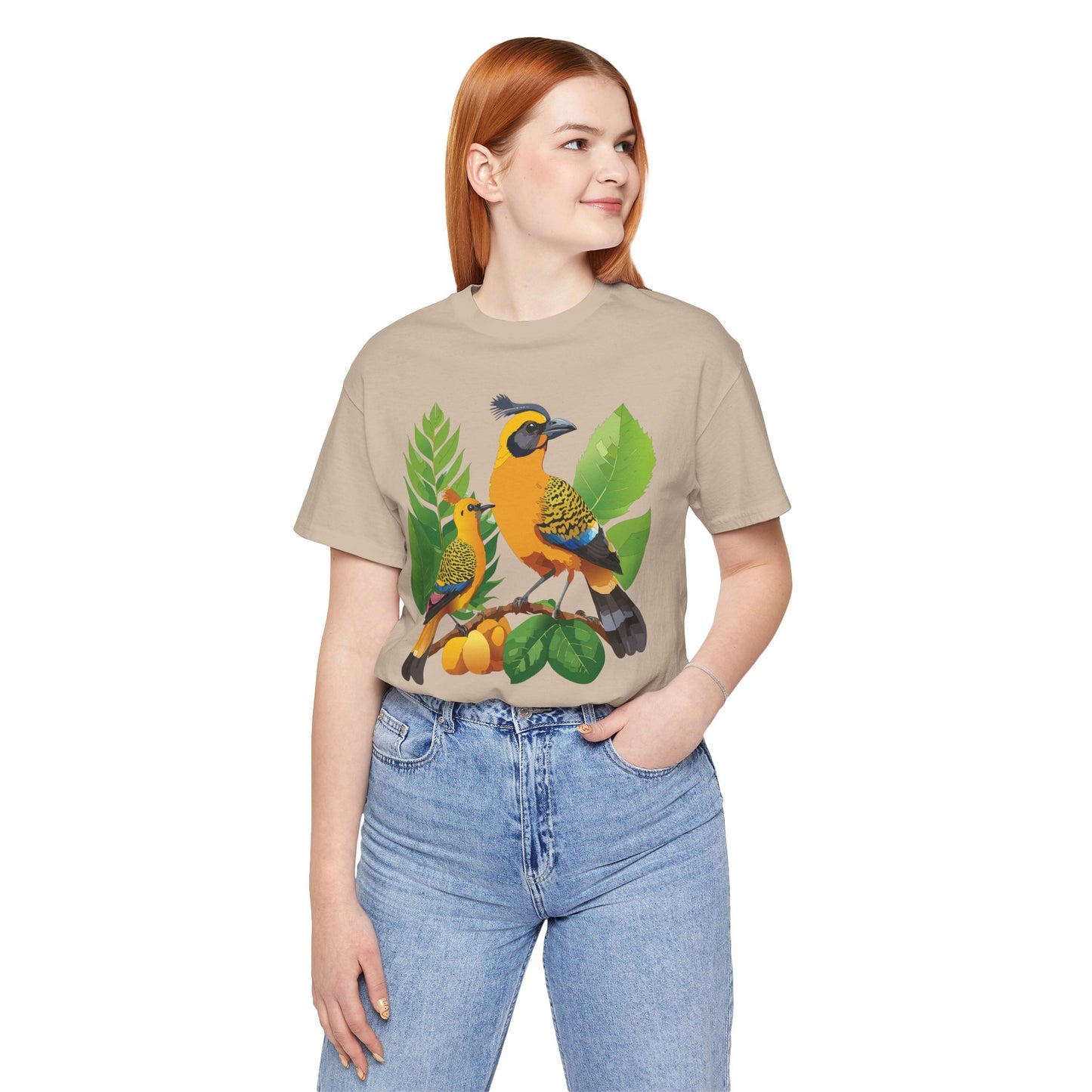 Unisex Animal Shirt, Tee Shirt with Animals, Art Design Tee Shirt, Wild Animals Shirt