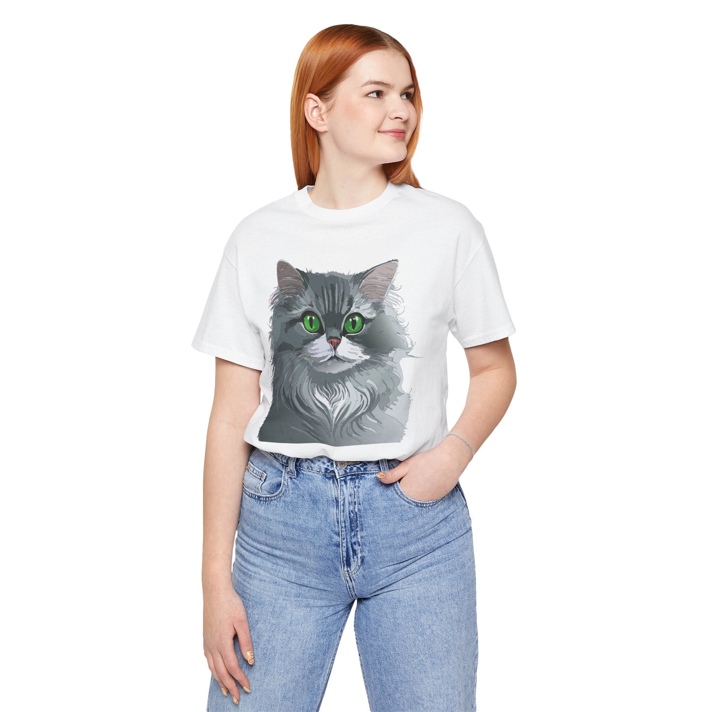 Unisex Animal Shirt, Tee Shirt with Animals, Art Design Tee Shirt, Wild Animals Shirt