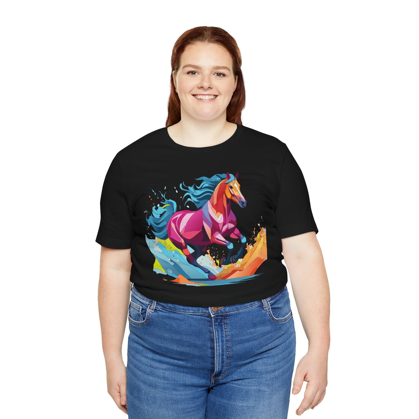 Unisex Animal Shirt, Tee Shirt with Animals, Art Design Tee Shirt, Wild Animals Shirt