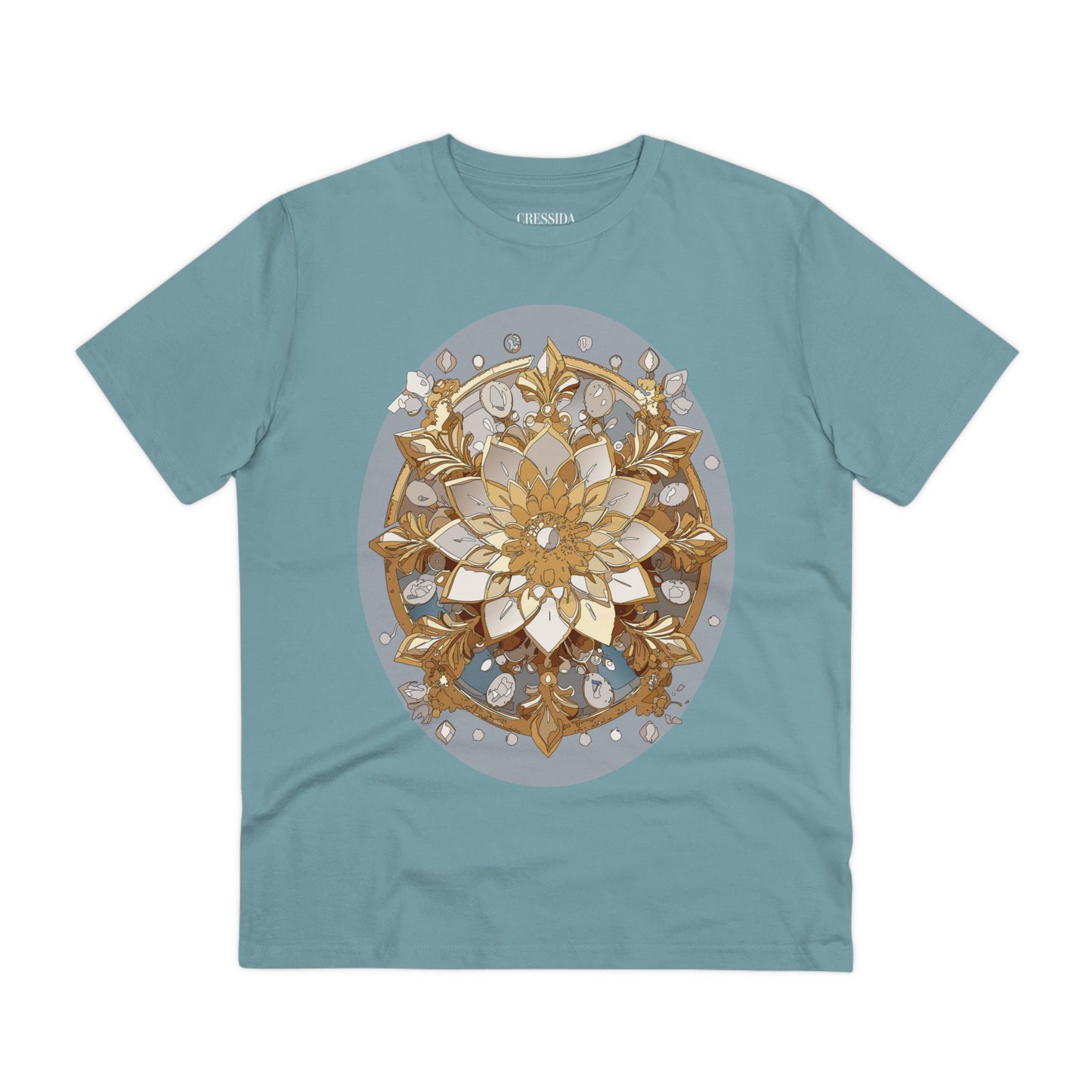 Organic T-shirt with Flower