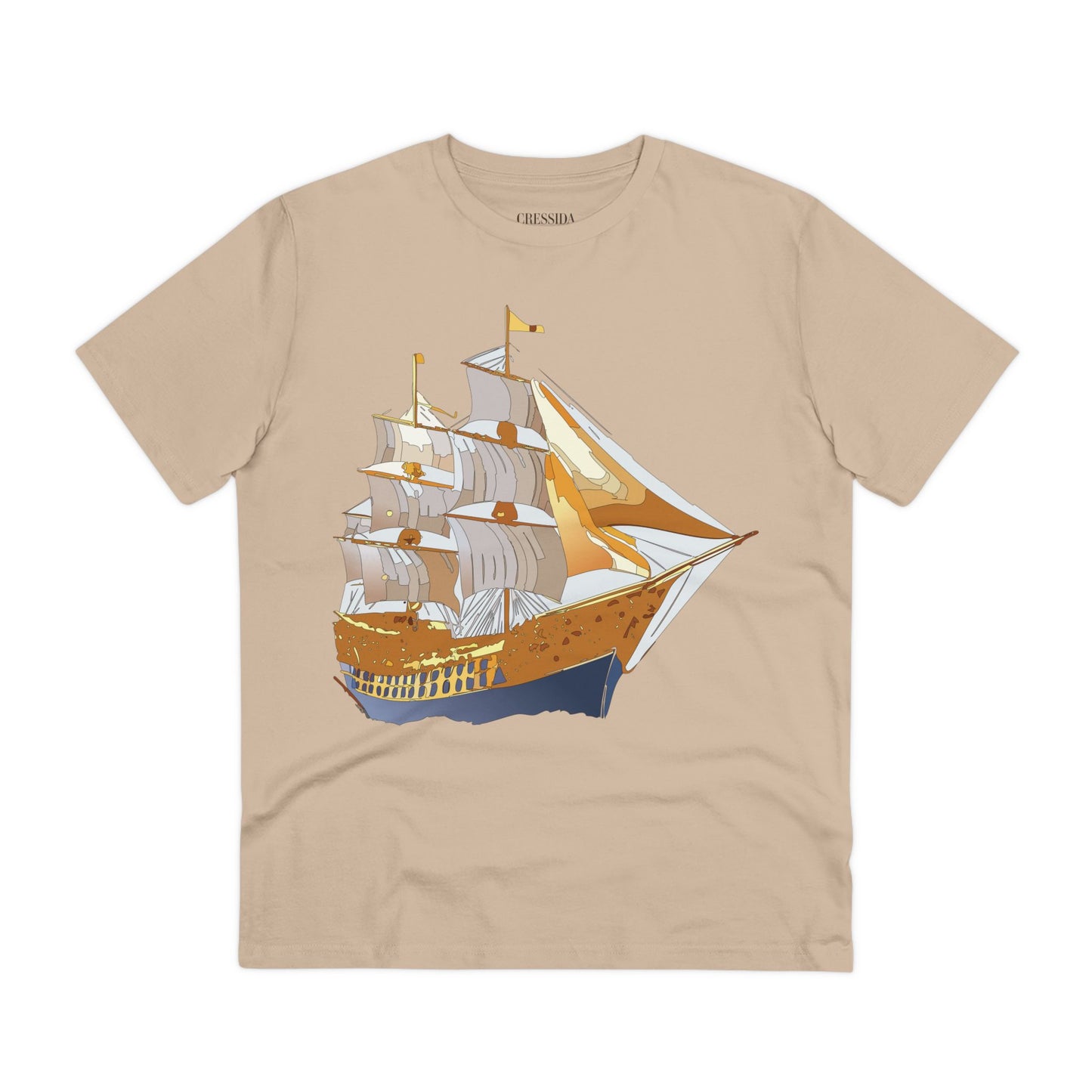 Organic T-shirt with Ship