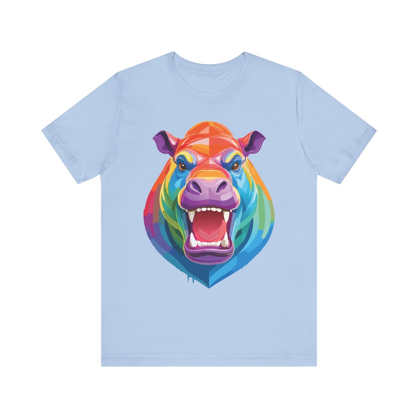 Unisex Animal Shirt, Tee Shirt with Animals, Art Design Tee Shirt, Wild Animals Shirt