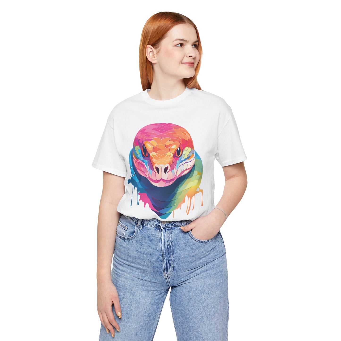 Unisex Animal Shirt, Tee Shirt with Animals, Art Design Tee Shirt, Wild Animals Shirt
