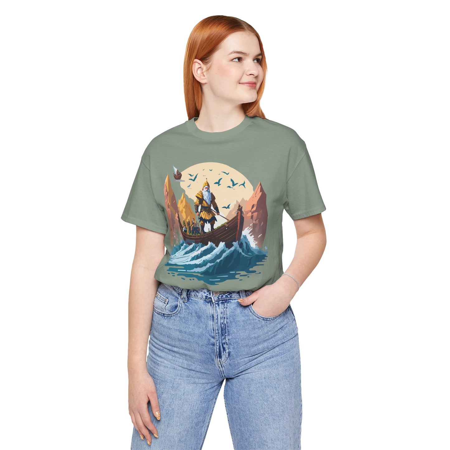 Unisex Viking Shirt, Nordic Shirt, Tee Shirt with Vikings