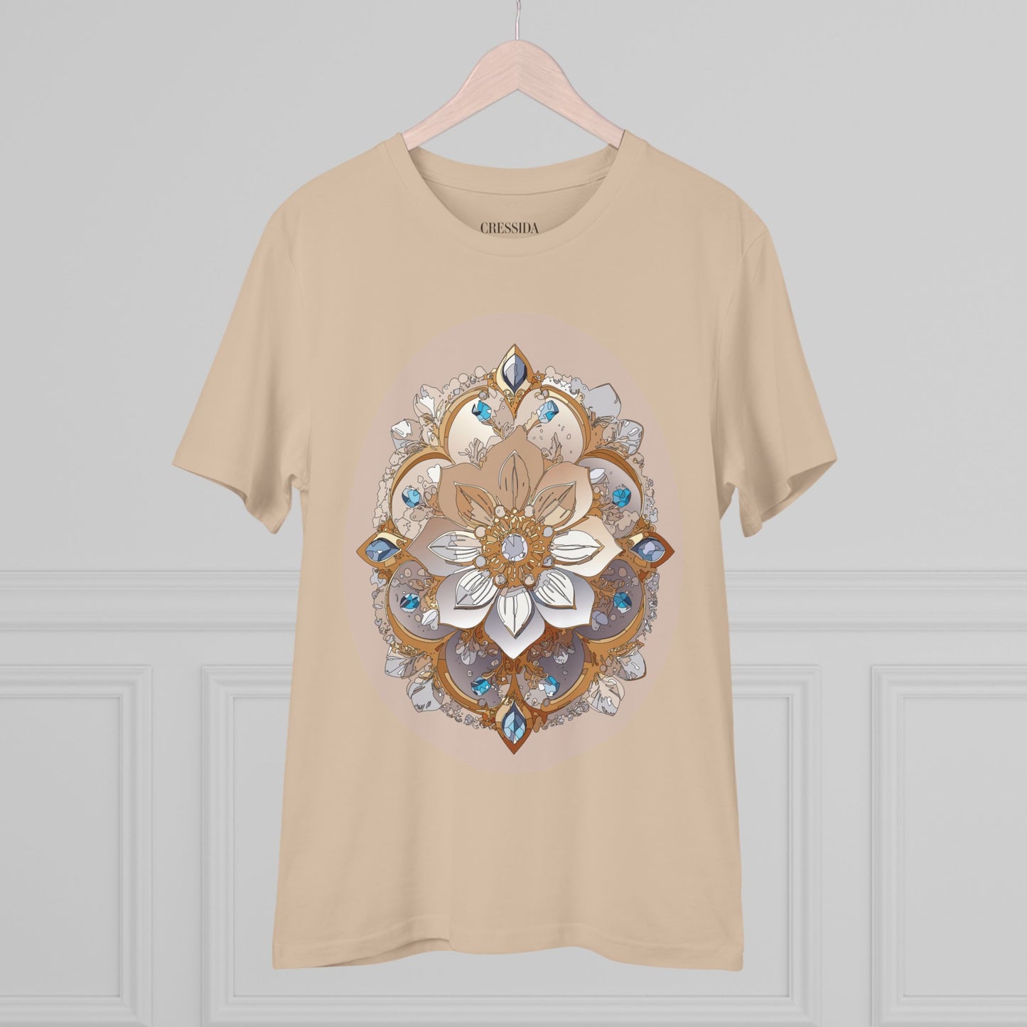 Organic T-shirt with Flower