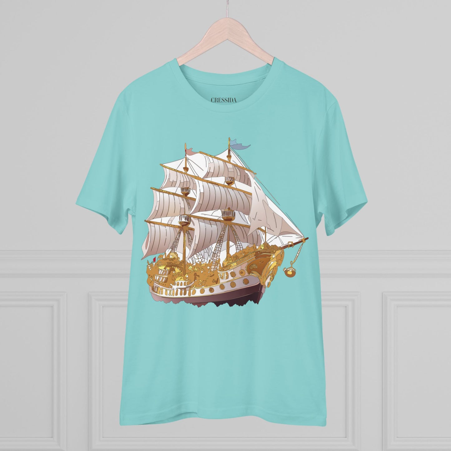 Organic T-shirt with Ship