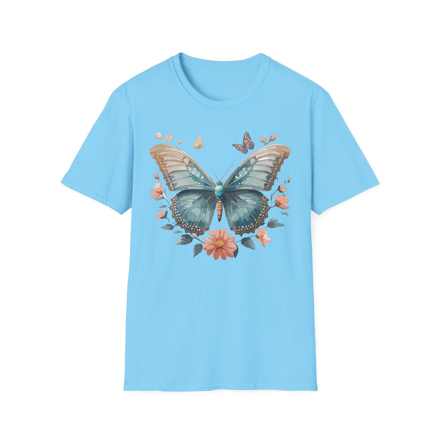 Butterfly Shirt, T Shirt with Butterfly, Monarch Shirt