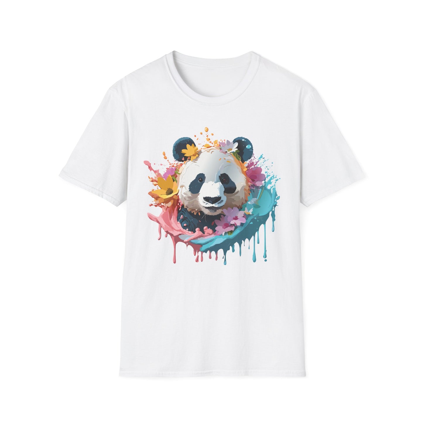 Panda Shirt, T Shirt with Panda, Animal Shirt, Tee Shirt with Animals
