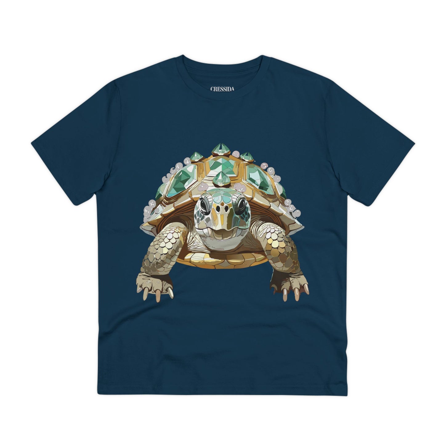 Organic T-shirt with Animals - Turtle