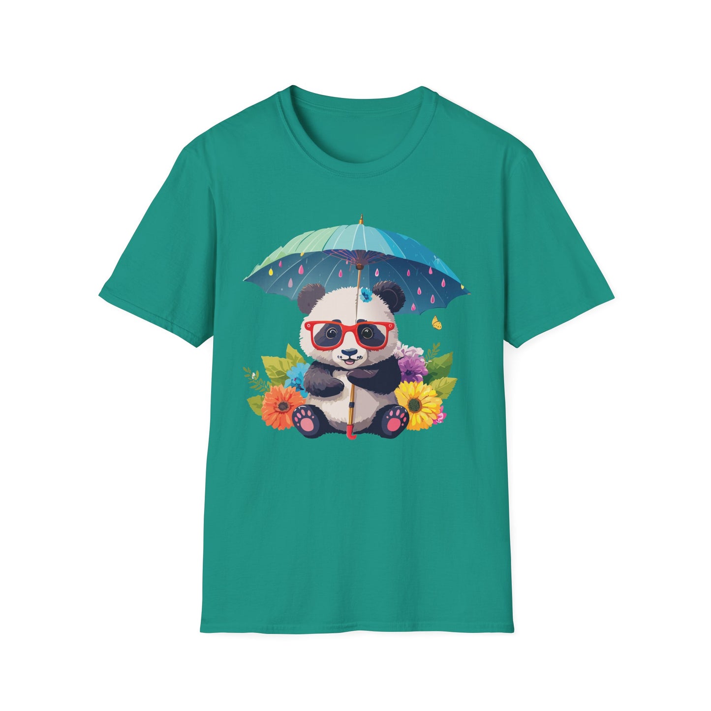 Panda Shirt, T Shirt with Panda, Animal Shirt, Tee Shirt with Animals