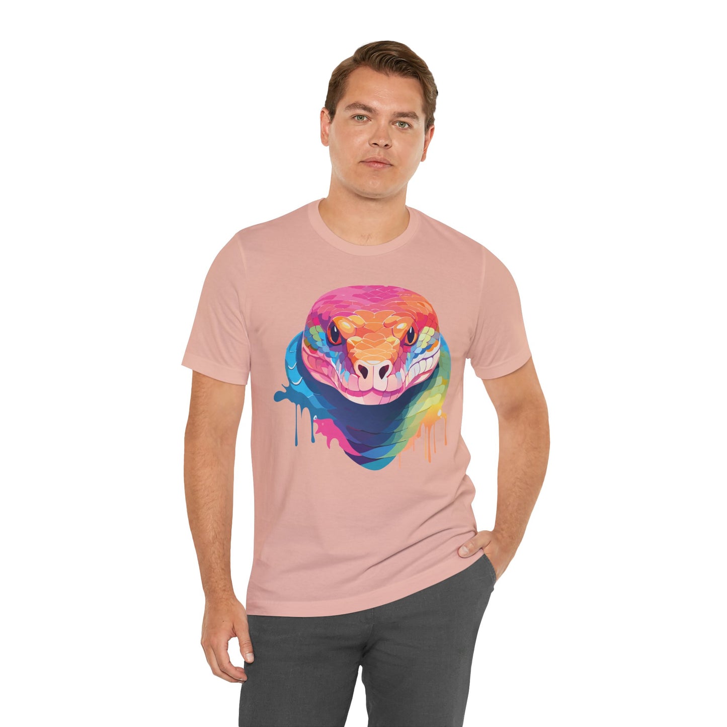 Unisex Animal Shirt, Tee Shirt with Animals, Art Design Tee Shirt, Wild Animals Shirt