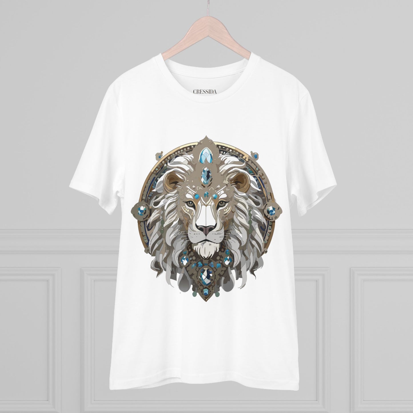 Organic T-shirt with Animals - Lion