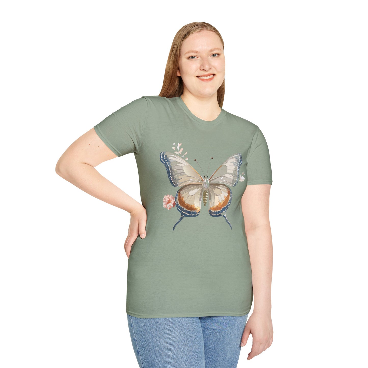 Butterfly Shirt, T Shirt with Butterfly, Monarch Shirt