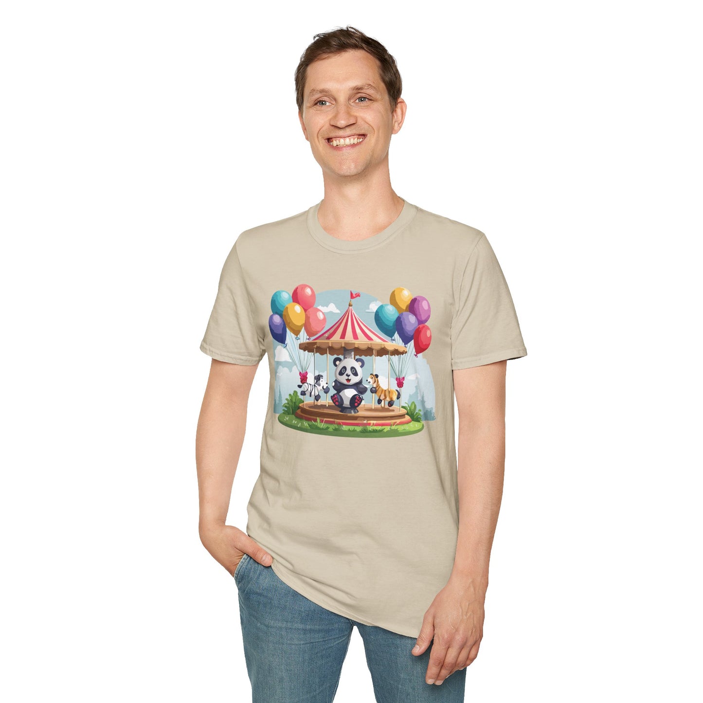 Panda Shirt, T Shirt with Panda, Animal Shirt, Tee Shirt with Animals