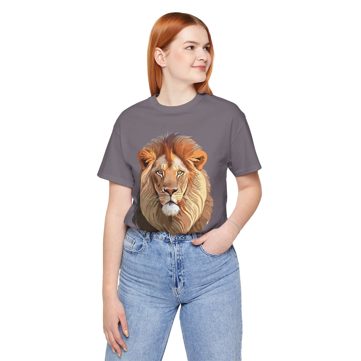 Unisex Animal Shirt, Tee Shirt with Animals, Art Design Tee Shirt, Wild Animals Shirt