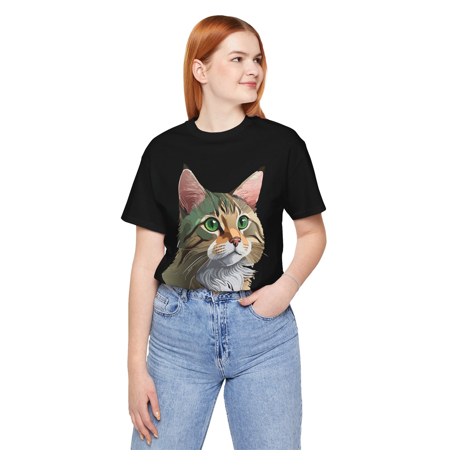 Unisex Animal Shirt, Tee Shirt with Animals, Art Design Tee Shirt, Wild Animals Shirt