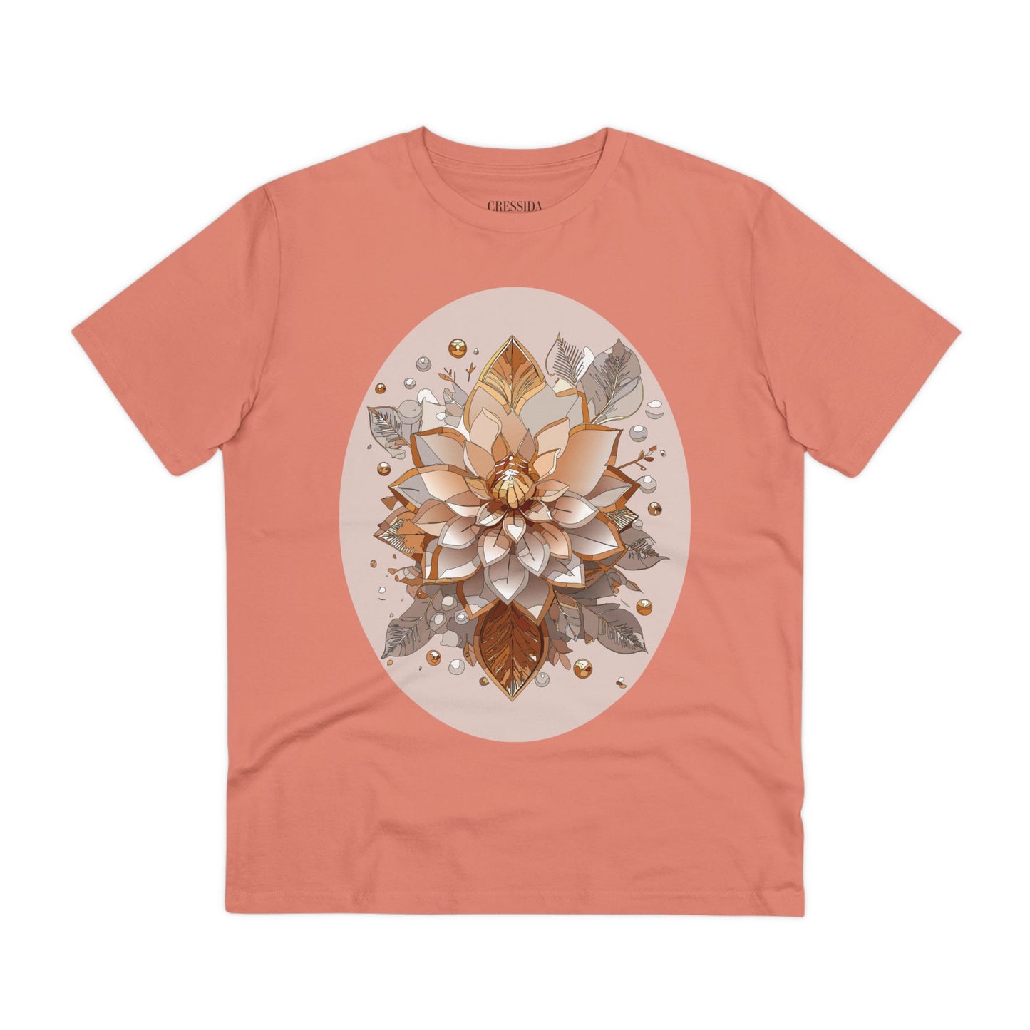 Organic T-shirt with Flower