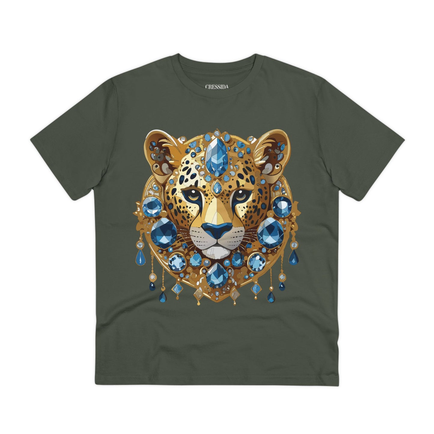 Organic T-shirt with Animals - Cheetah