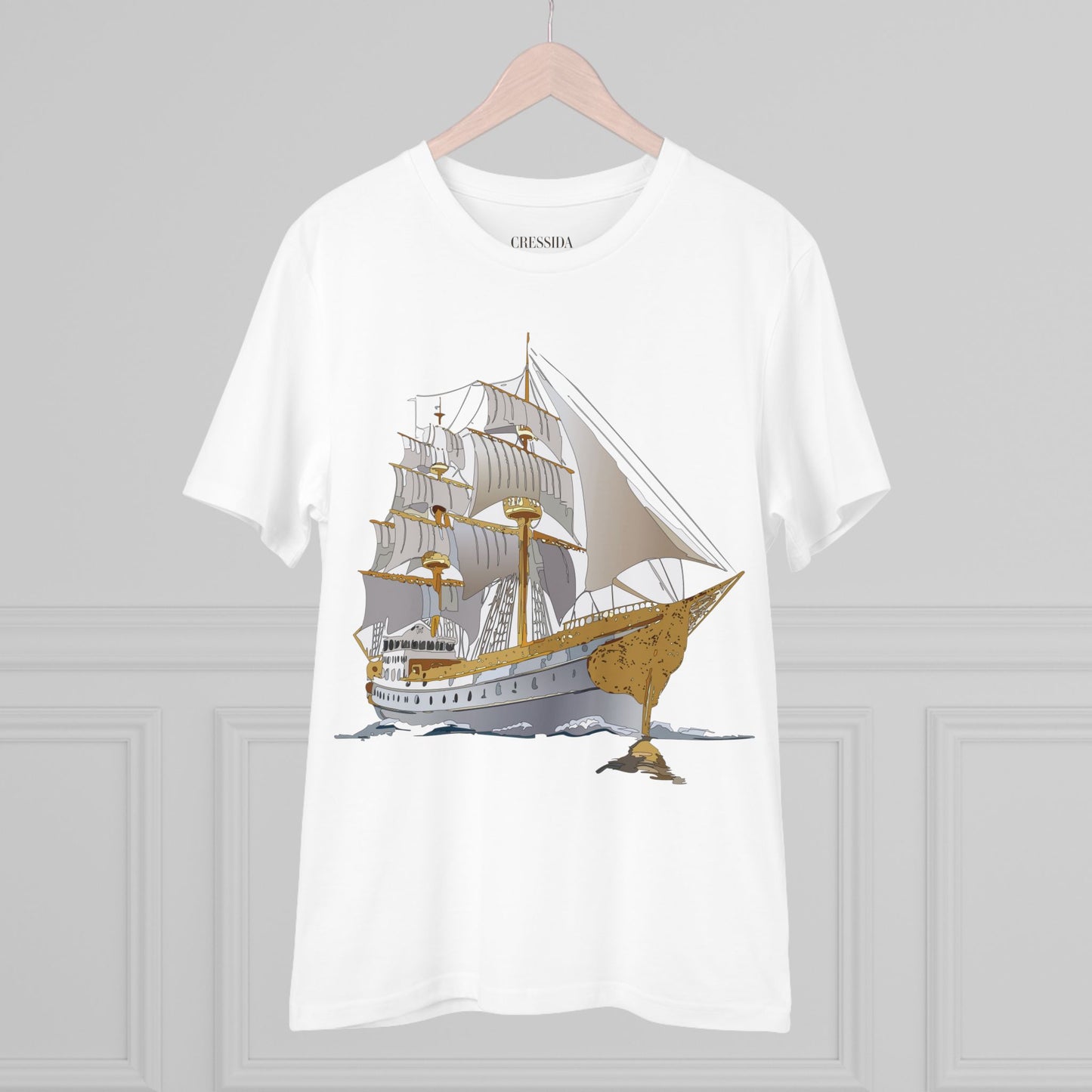 Organic T-shirt with Ship