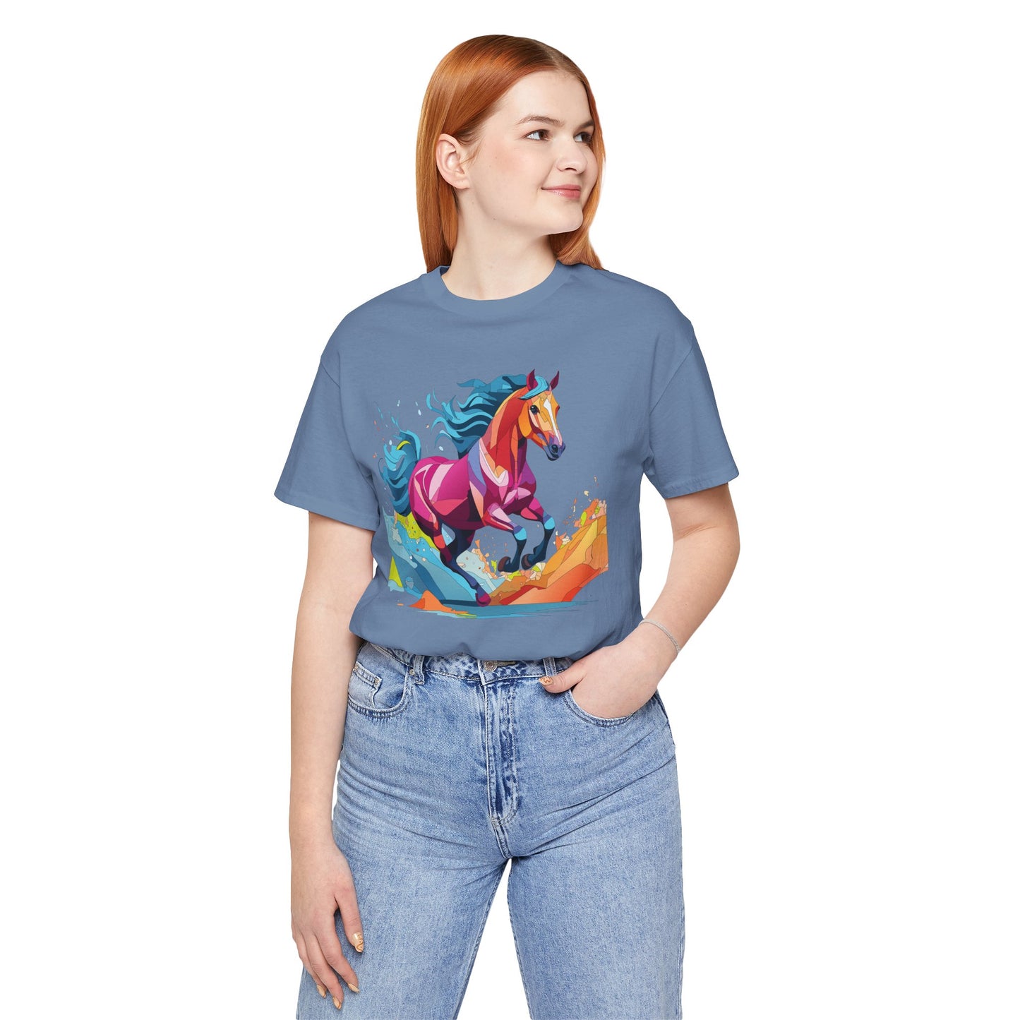 Unisex Animal Shirt, Tee Shirt with Animals, Art Design Tee Shirt, Wild Animals Shirt